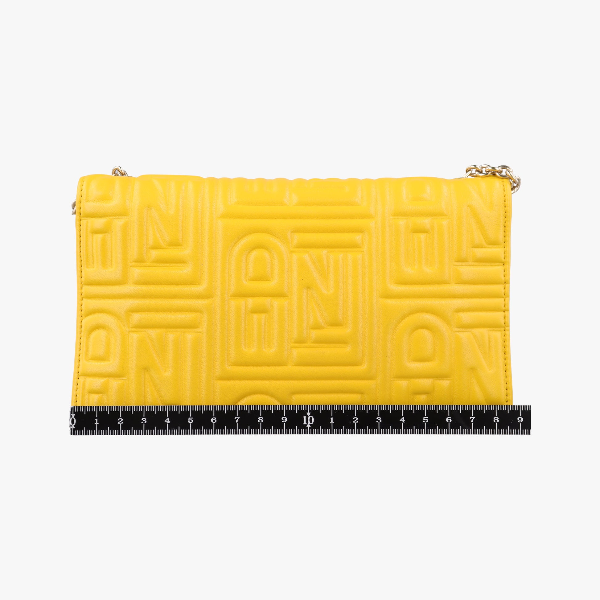 Embossed Logo Yellow Leather 8M0219YM 2266.8M0219YMY.098エンボス ロゴ イエロー レザー 8M0219YM 2266.8M0219YMY.098