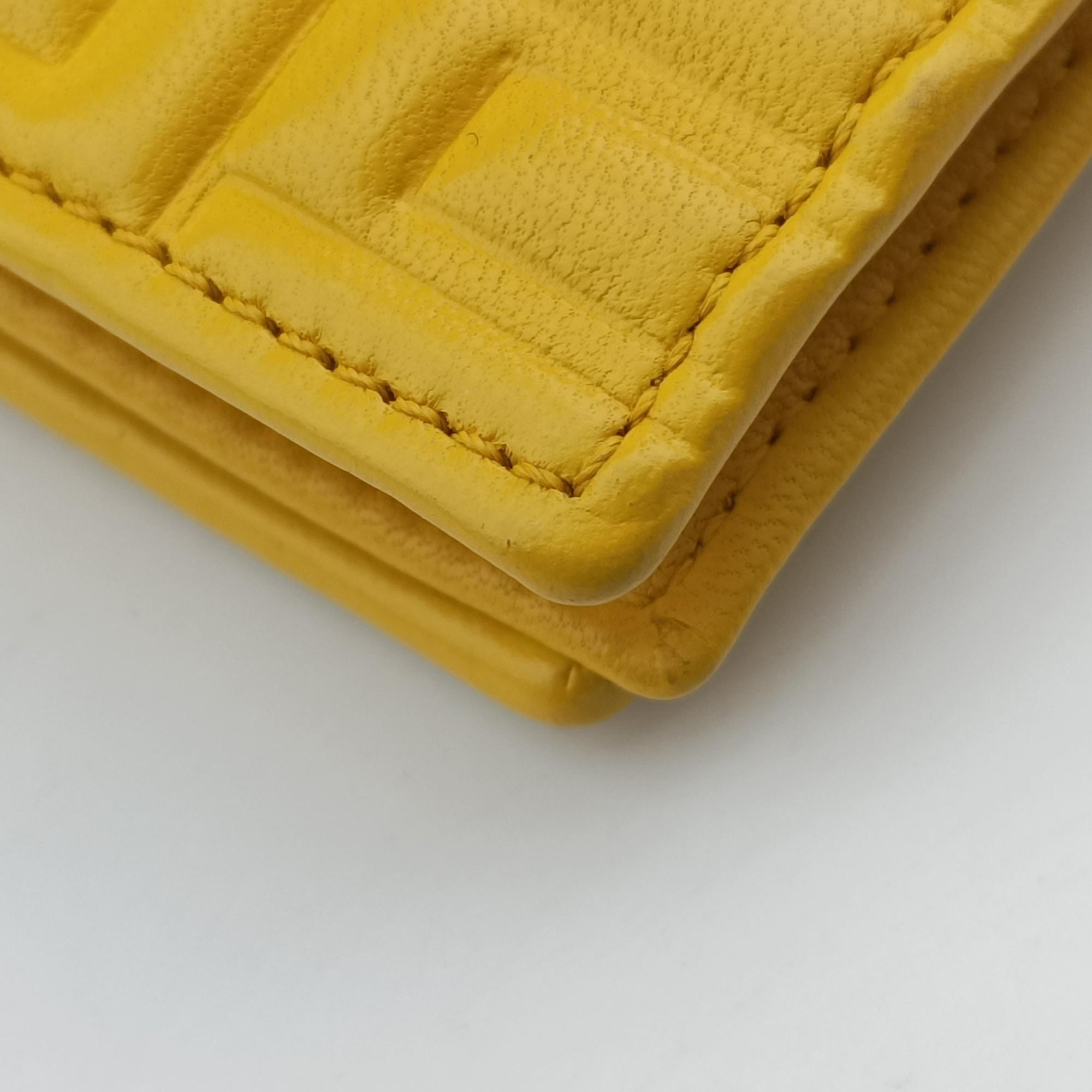 Embossed Logo Yellow Leather 8M0219YM 2266.8M0219YMY.098エンボス ロゴ イエロー レザー 8M0219YM 2266.8M0219YMY.098