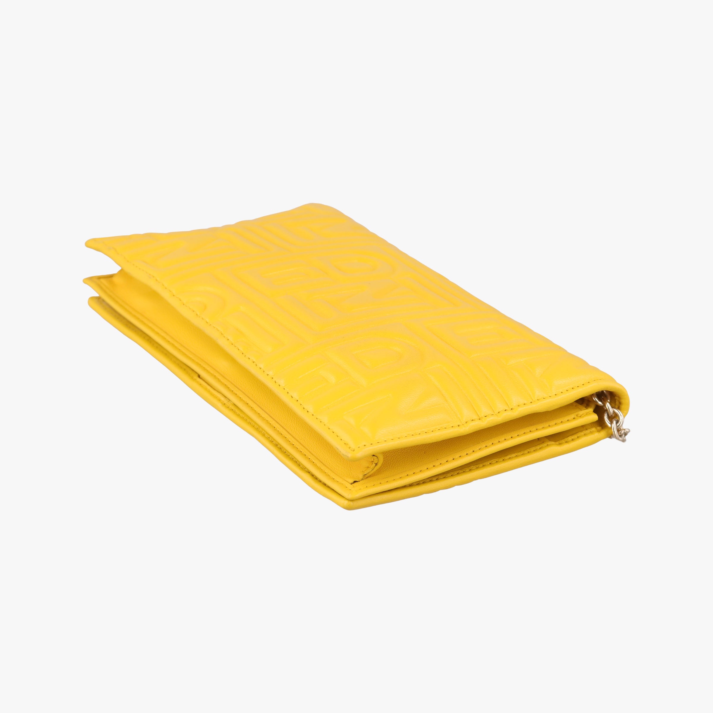 Embossed Logo Yellow Leather 8M0219YM 2266.8M0219YMY.098エンボス ロゴ イエロー レザー 8M0219YM 2266.8M0219YMY.098