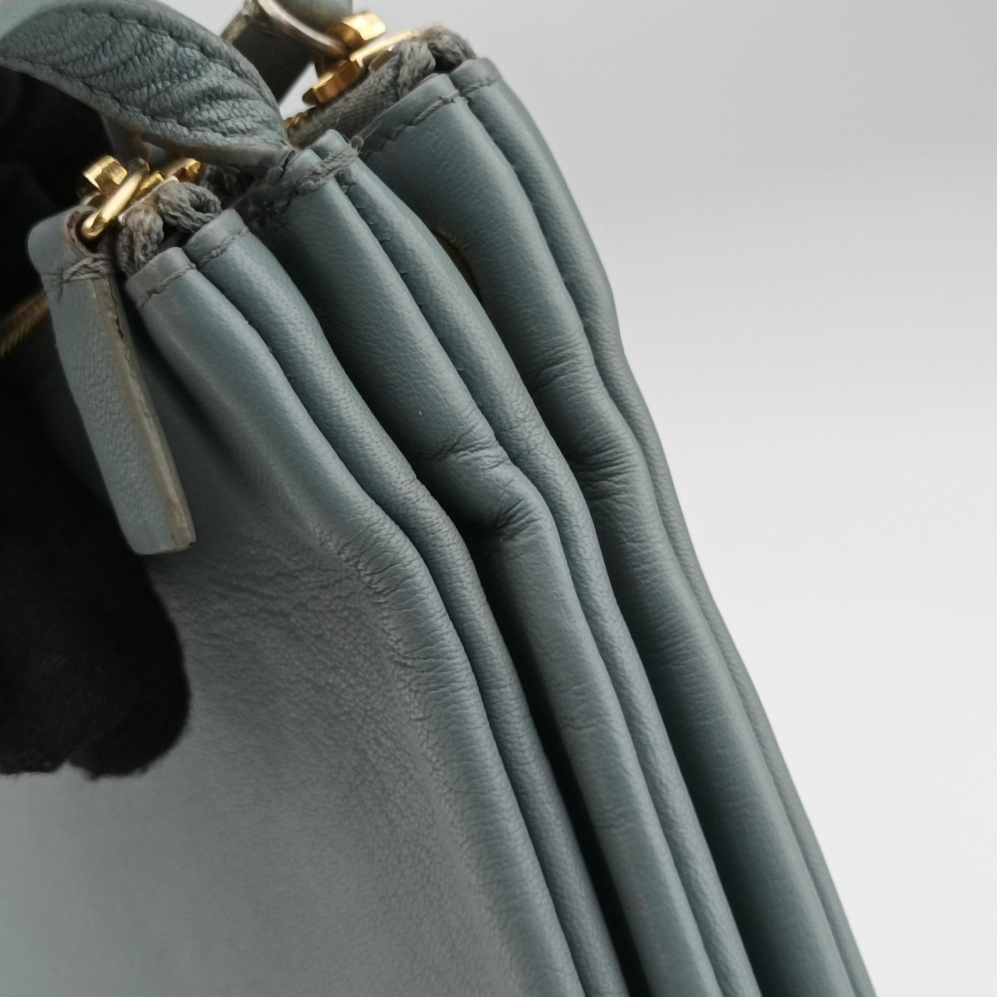 TRIO Blue Leather F-PA-0143トリオ ブルー レザー F-PA-0143