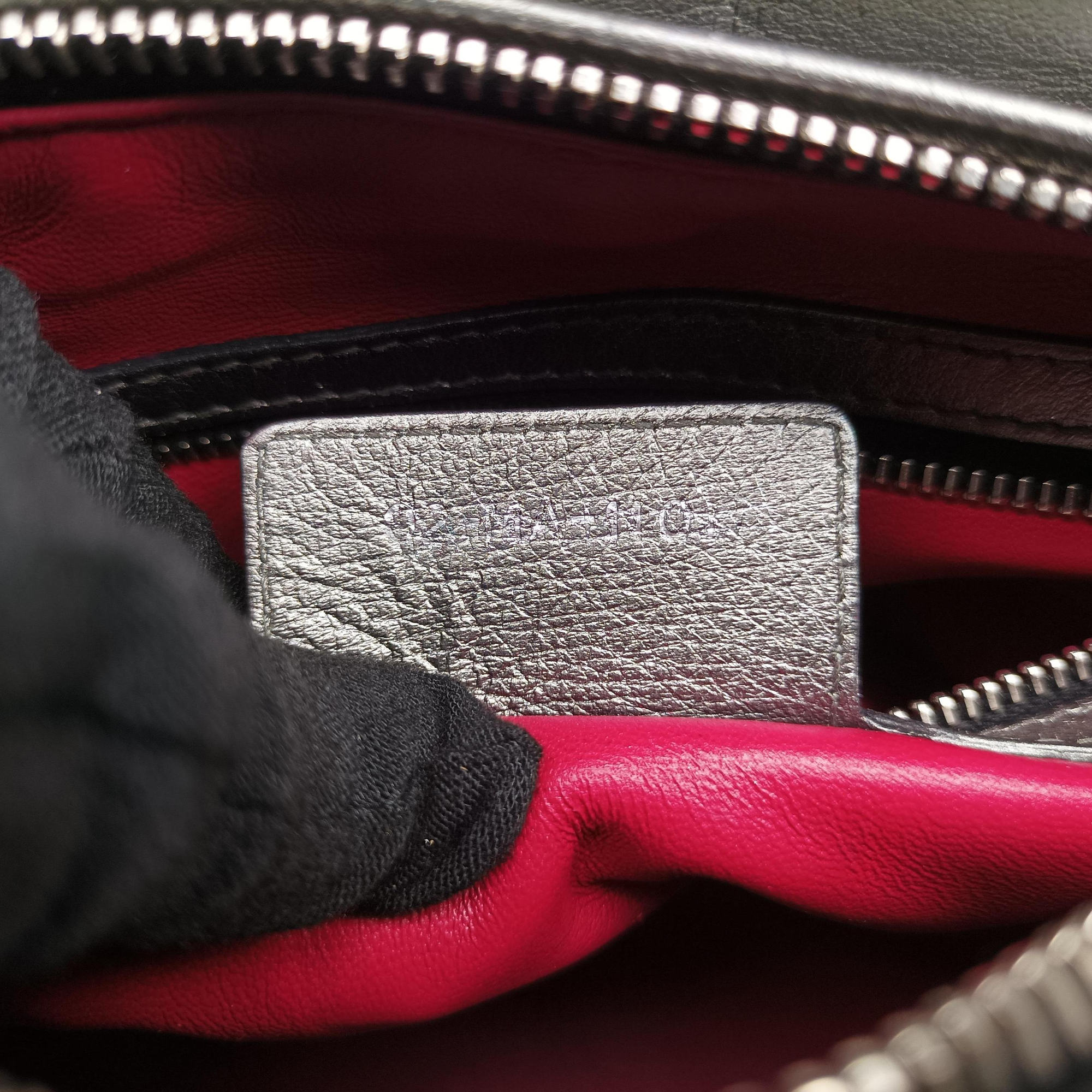 Lady Dior Multicolor Tweed Wool × Metallic Leather 02-MA-1101レディディオール マルチカラー ツイード × メタリックレザー 02-MA-1101
