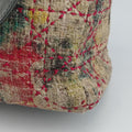 Lady Dior Multicolor Tweed Wool × Metallic Leather 02-MA-1101レディディオール マルチカラー ツイード × メタリックレザー 02-MA-1101