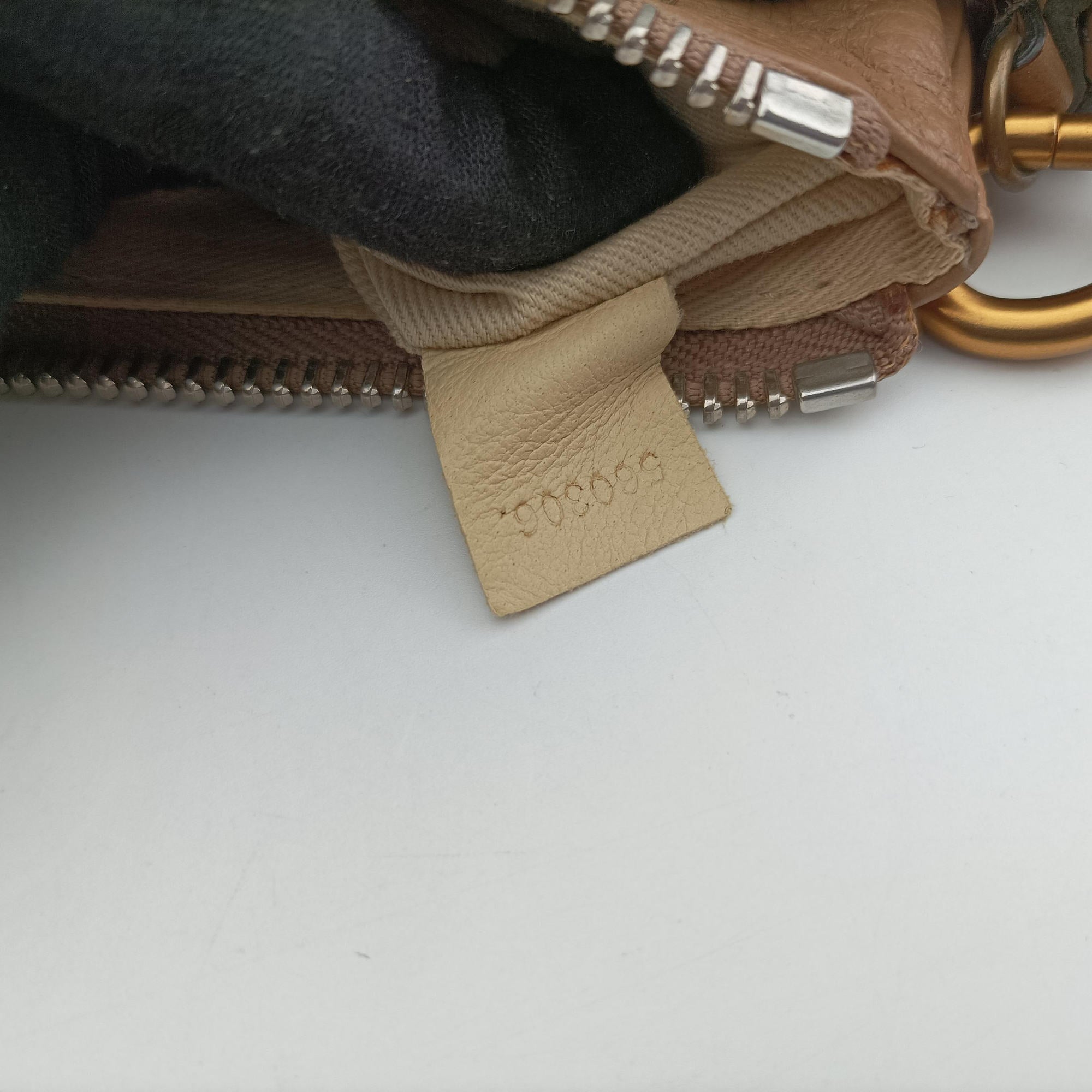 Paddington Pochette Vintage Camel Leather 560306パディントン ヴィンテージポーチ キャメル レザー 560306