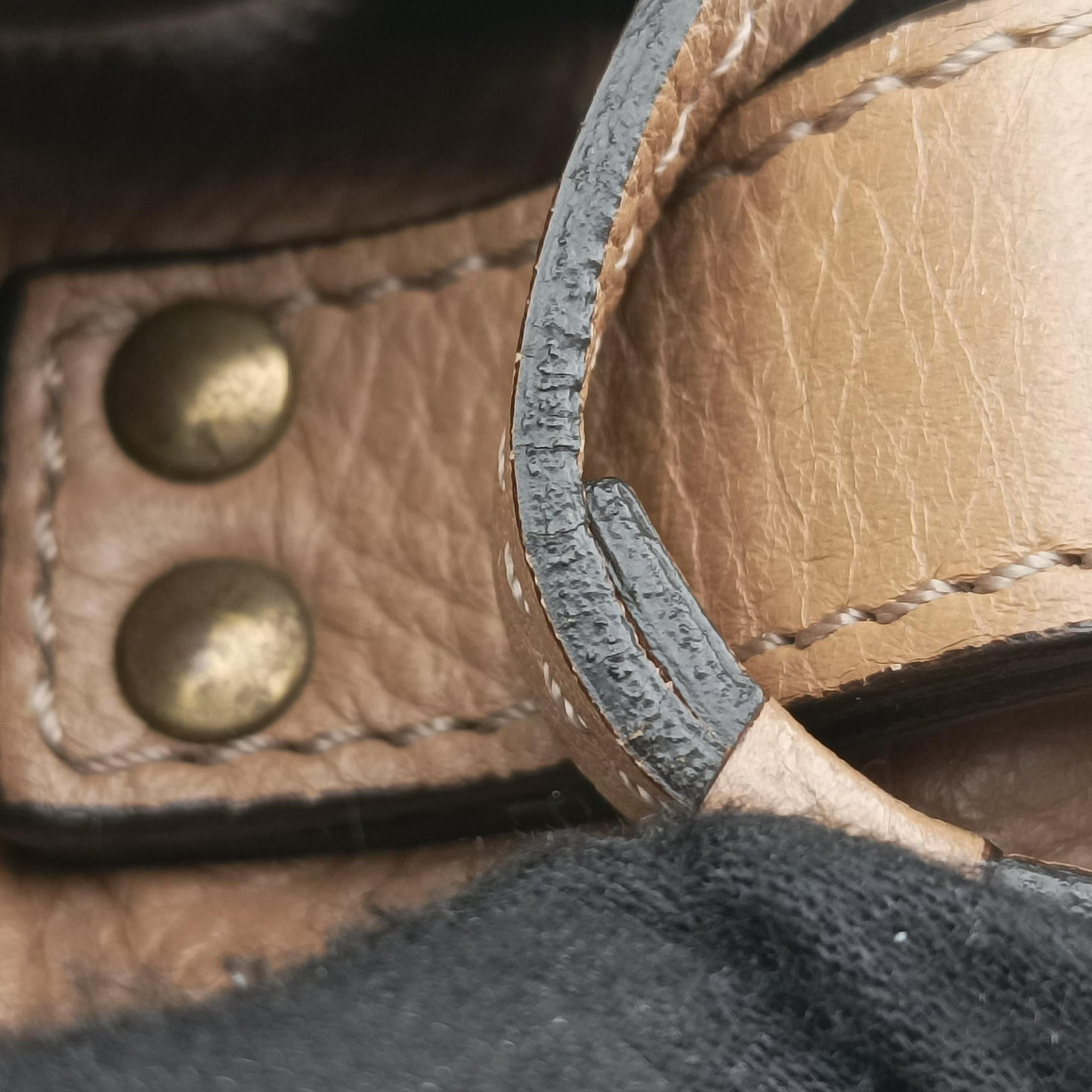 Paddington Pochette Vintage Camel Leather 560306パディントン ヴィンテージポーチ キャメル レザー 560306