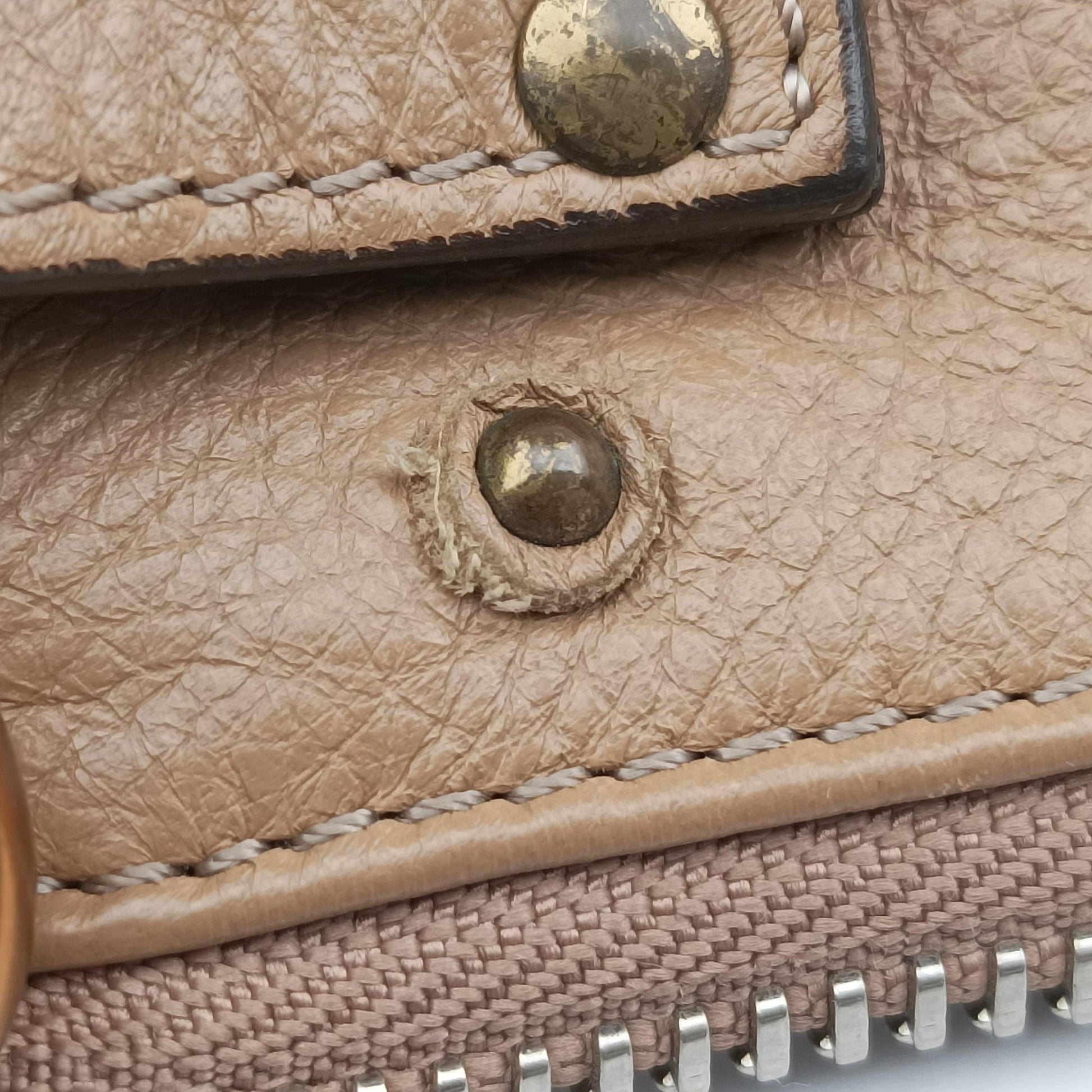 Paddington Pochette Vintage Camel Leather 560306パディントン ヴィンテージポーチ キャメル レザー 560306
