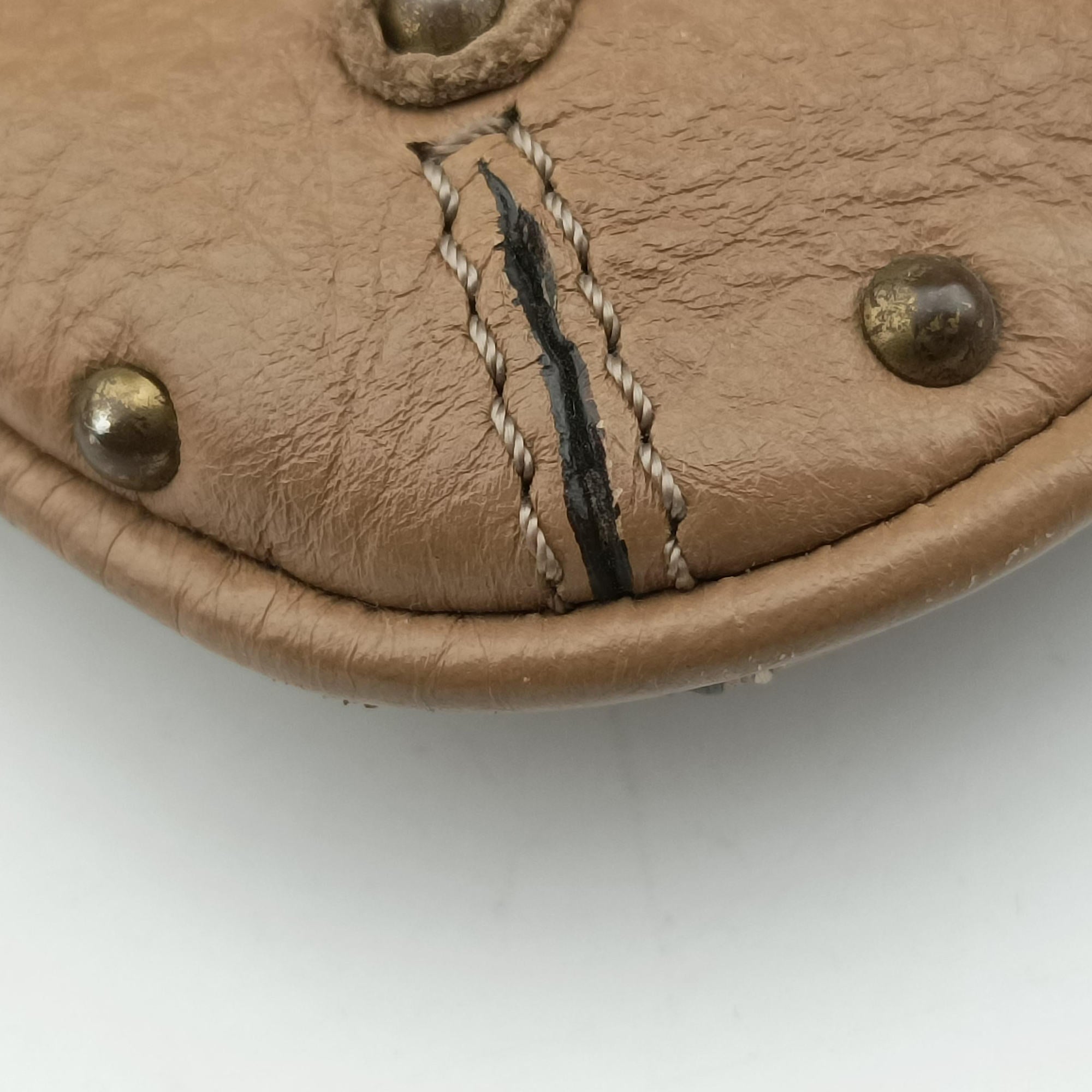 Paddington Pochette Vintage Camel Leather 560306パディントン ヴィンテージポーチ キャメル レザー 560306