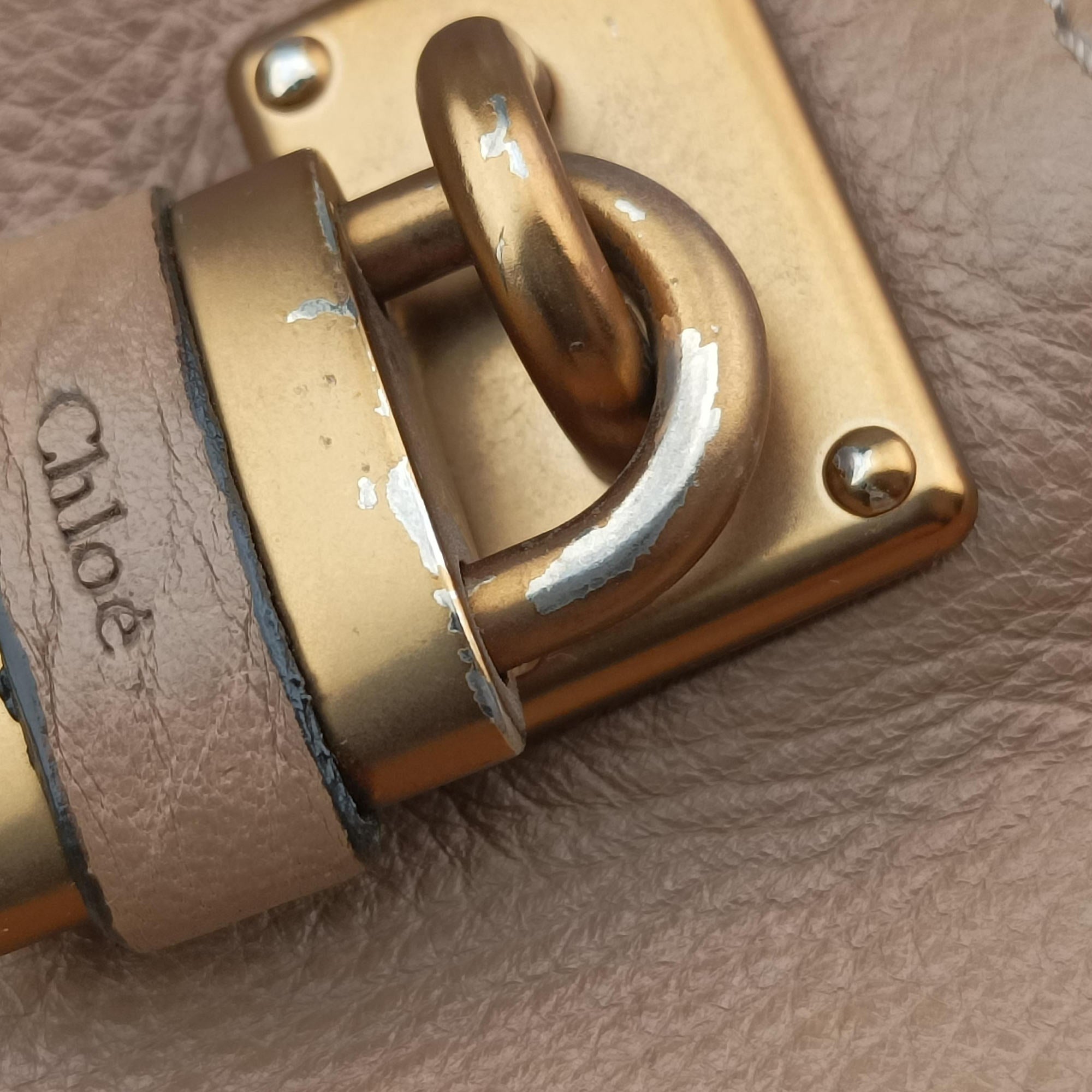 Paddington Pochette Vintage Camel Leather 560306パディントン ヴィンテージポーチ キャメル レザー 560306