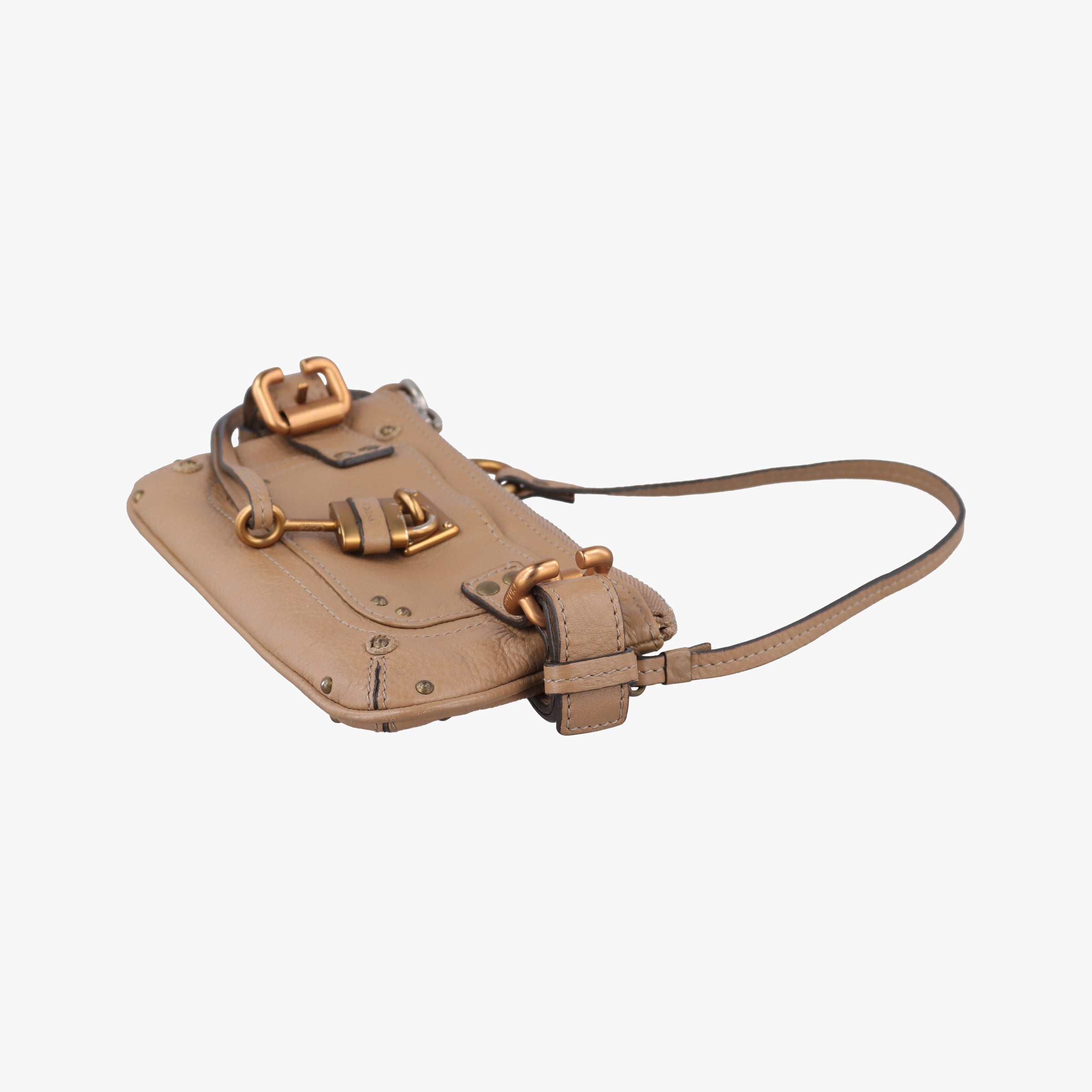 Paddington Pochette Vintage Camel Leather 560306パディントン ヴィンテージポーチ キャメル レザー 560306
