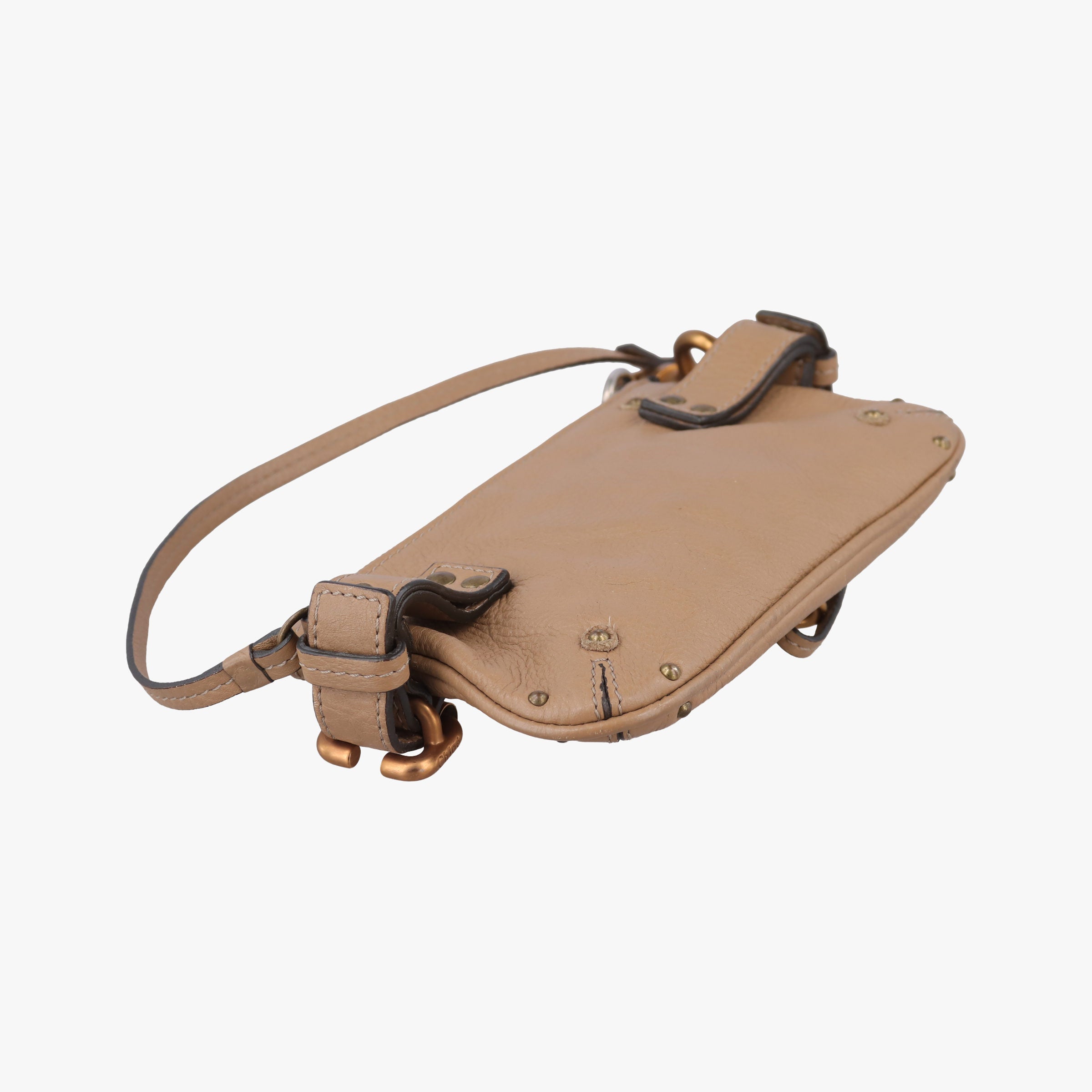Paddington Pochette Vintage Camel Leather 560306パディントン ヴィンテージポーチ キャメル レザー 560306