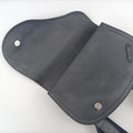 Saddle Navy leather 23-BO-0139サドルバッグ ブルーブラック レザー 23-BO-0139