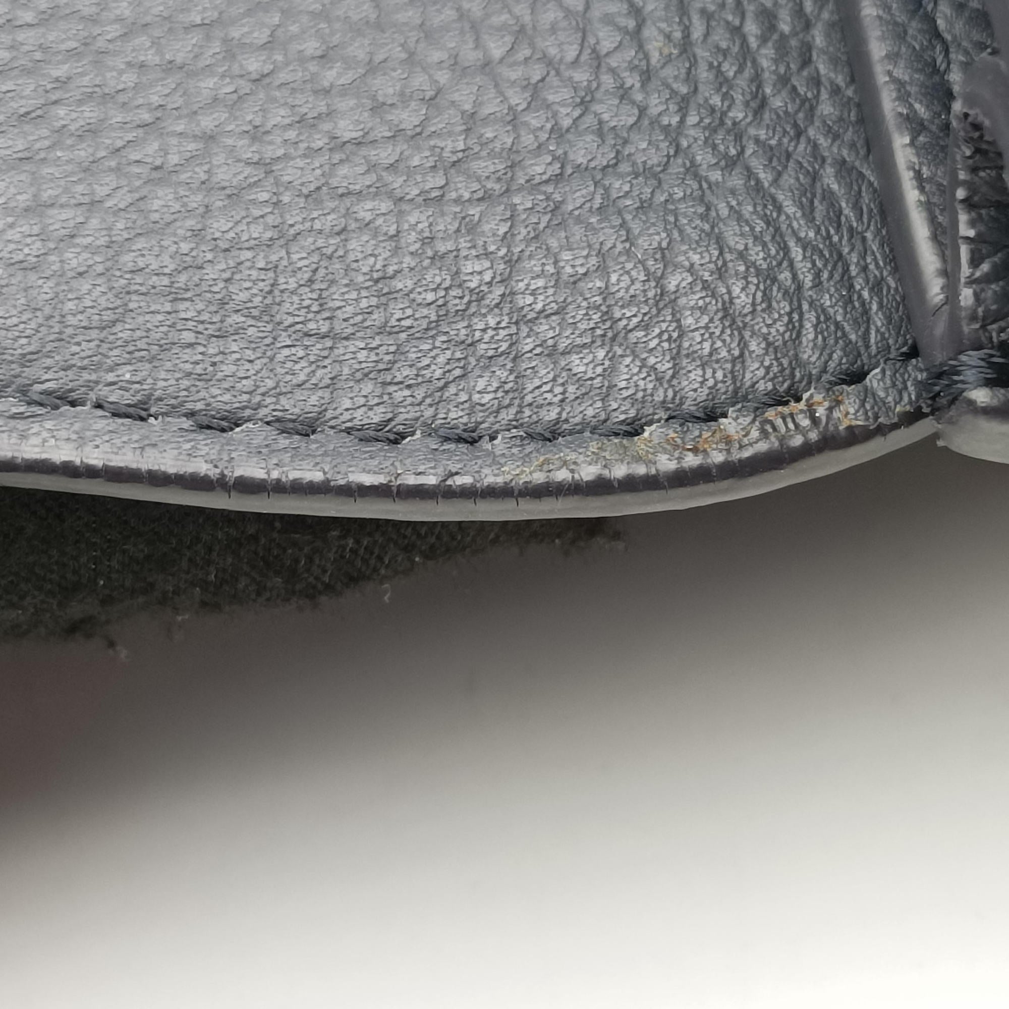 Saddle Navy leather 23-BO-0139サドルバッグ ブルーブラック レザー 23-BO-0139