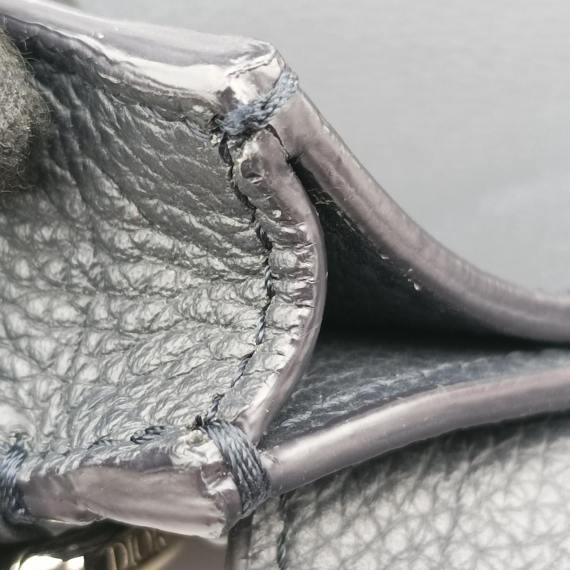 Saddle Navy leather 23-BO-0139サドルバッグ ブルーブラック レザー 23-BO-0139