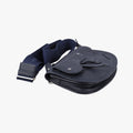 Saddle Navy leather 23-BO-0139サドルバッグ ブルーブラック レザー 23-BO-0139