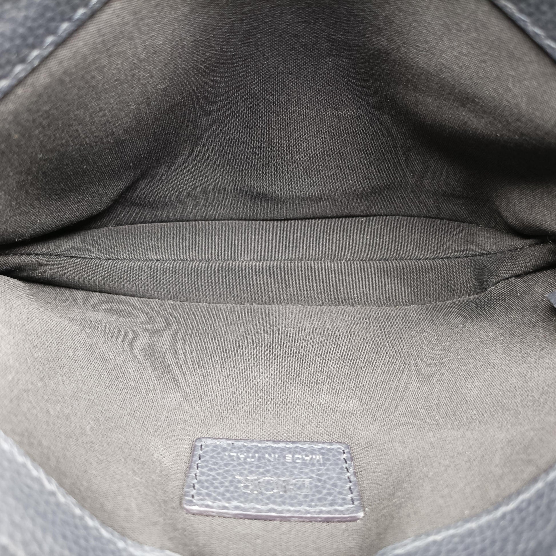 Saddle Navy leather 23-BO-0139サドルバッグ ブルーブラック レザー 23-BO-0139