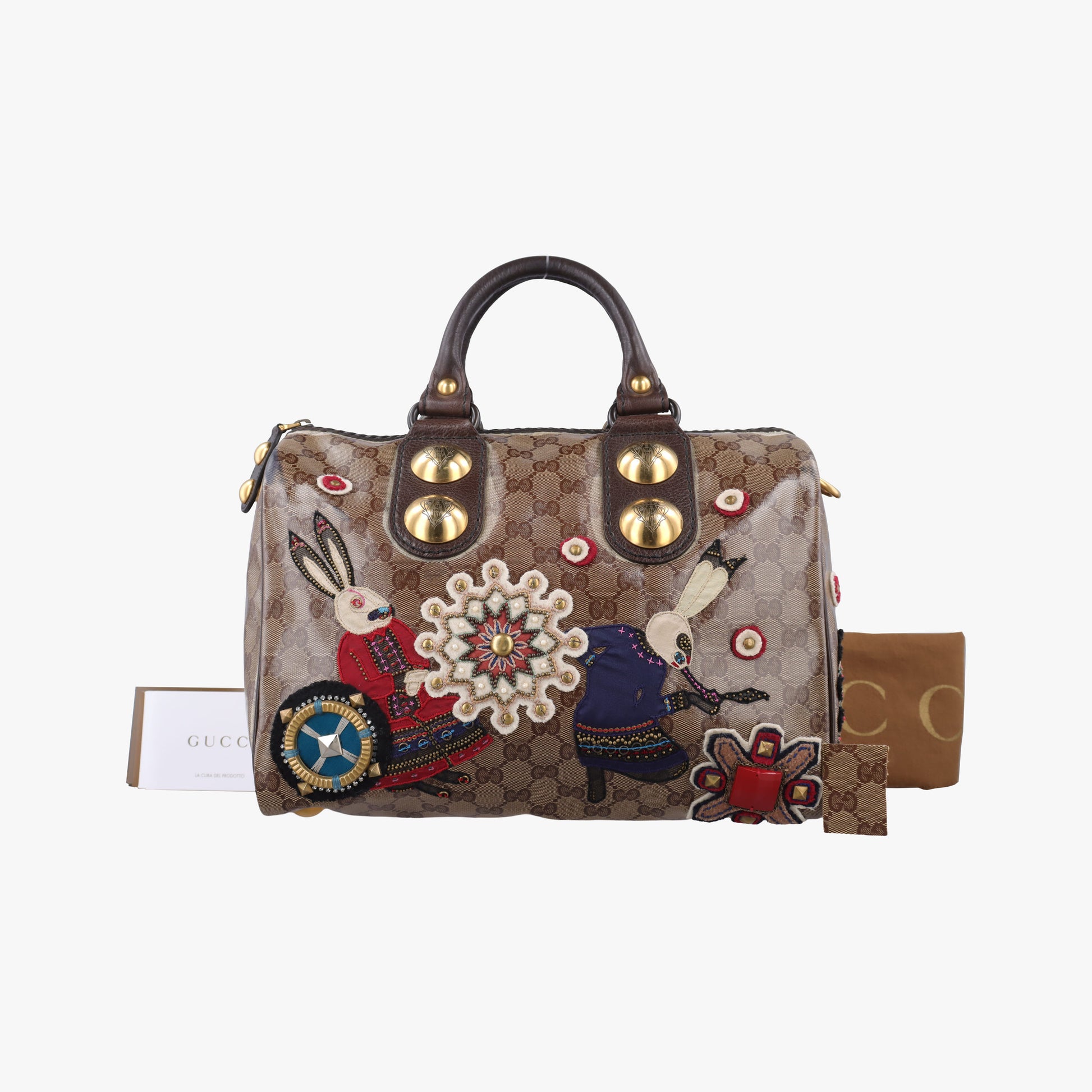 Babushka Multicolour PVC coated canvas 207775 G3659798バブーシュカ マルチカラー PVCコーティングキャンバス 207775 G3659798