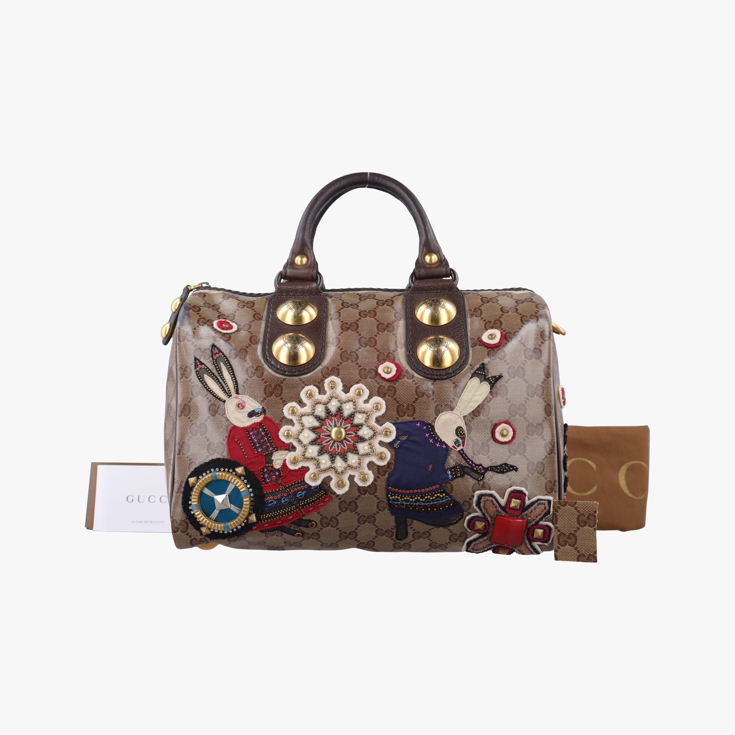 Babushka Multicolour PVC coated canvas 207775 G3659798バブーシュカ マルチカラー PVCコーティングキャンバス 207775 G3659798