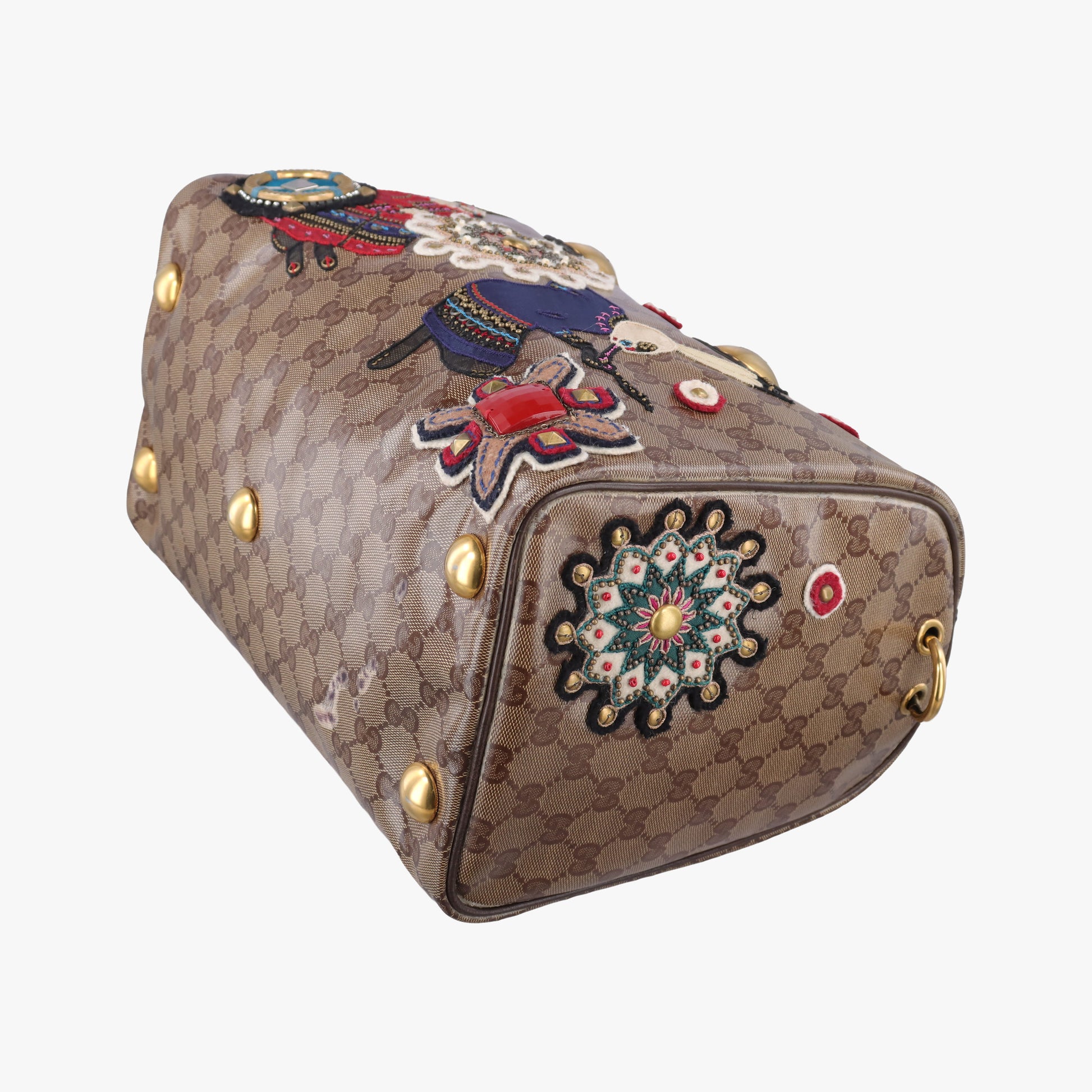 Babushka Multicolour PVC coated canvas 207775 G3659798バブーシュカ マルチカラー PVCコーティングキャンバス 207775 G3659798