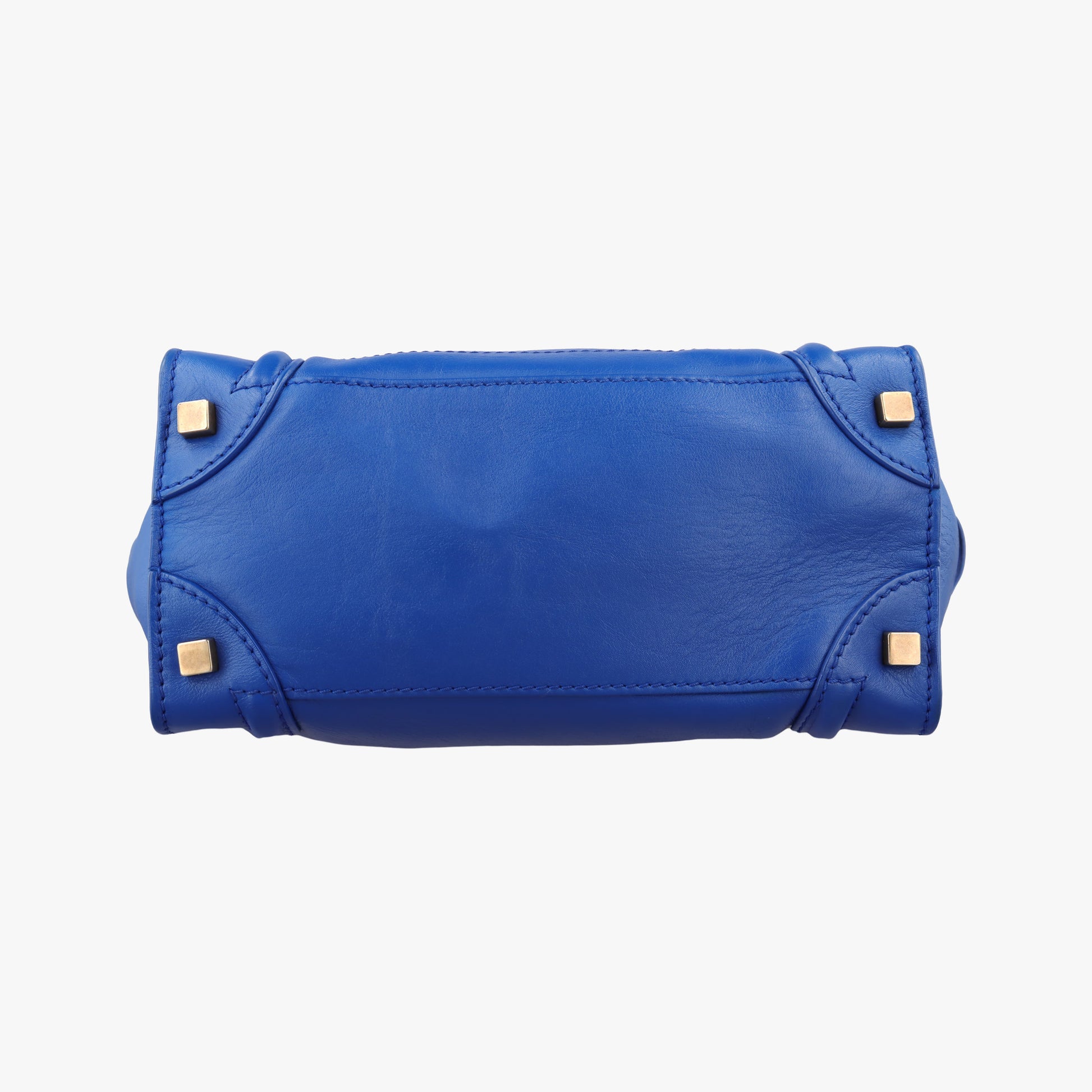 Luggage Mini Shopper Blue Leather S-NA-1023ラゲージミニショッパー ブルー レザー S-NA-1023