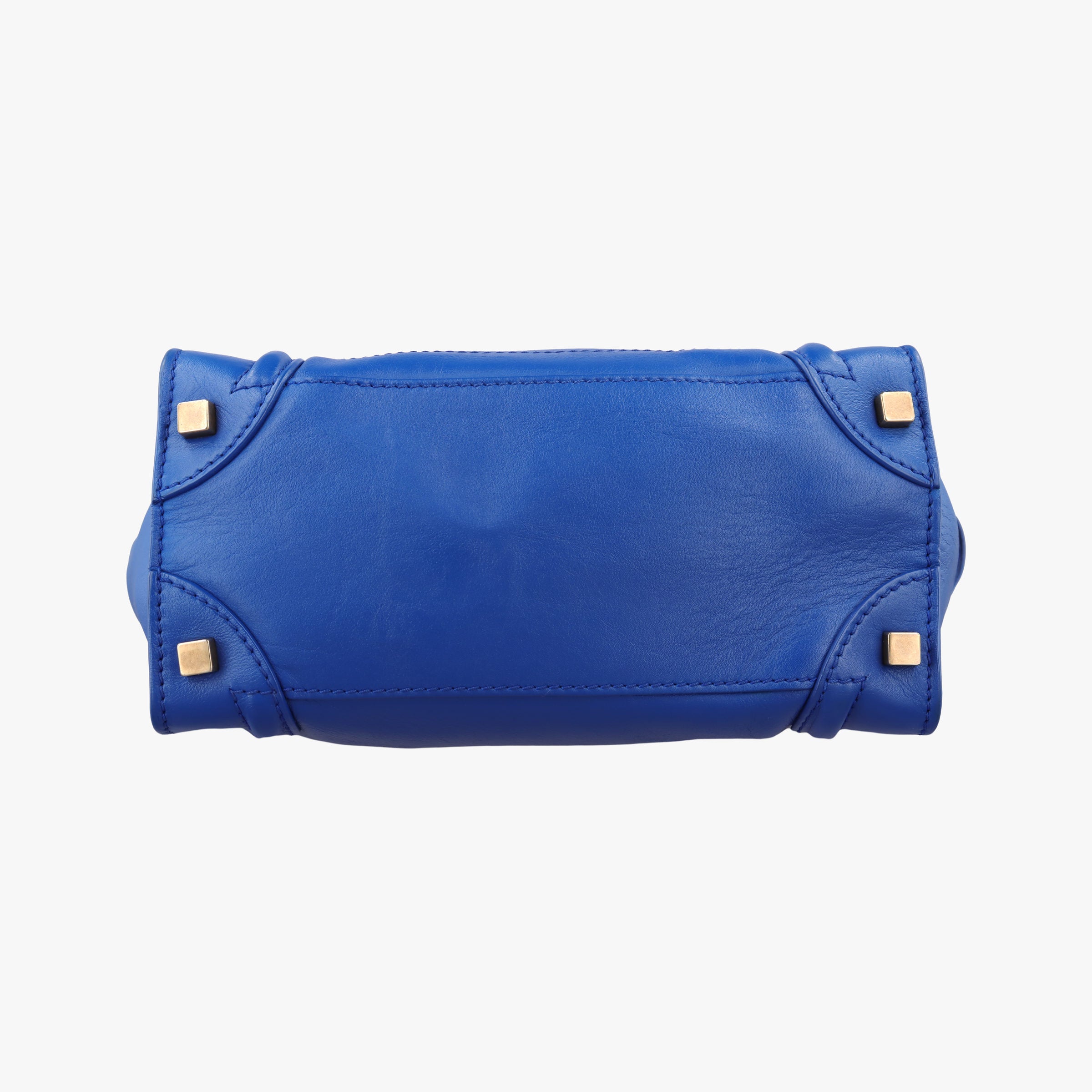 Luggage Mini Shopper Blue Leather S-NA-1023ラゲージミニショッパー ブルー レザー S-NA-1023