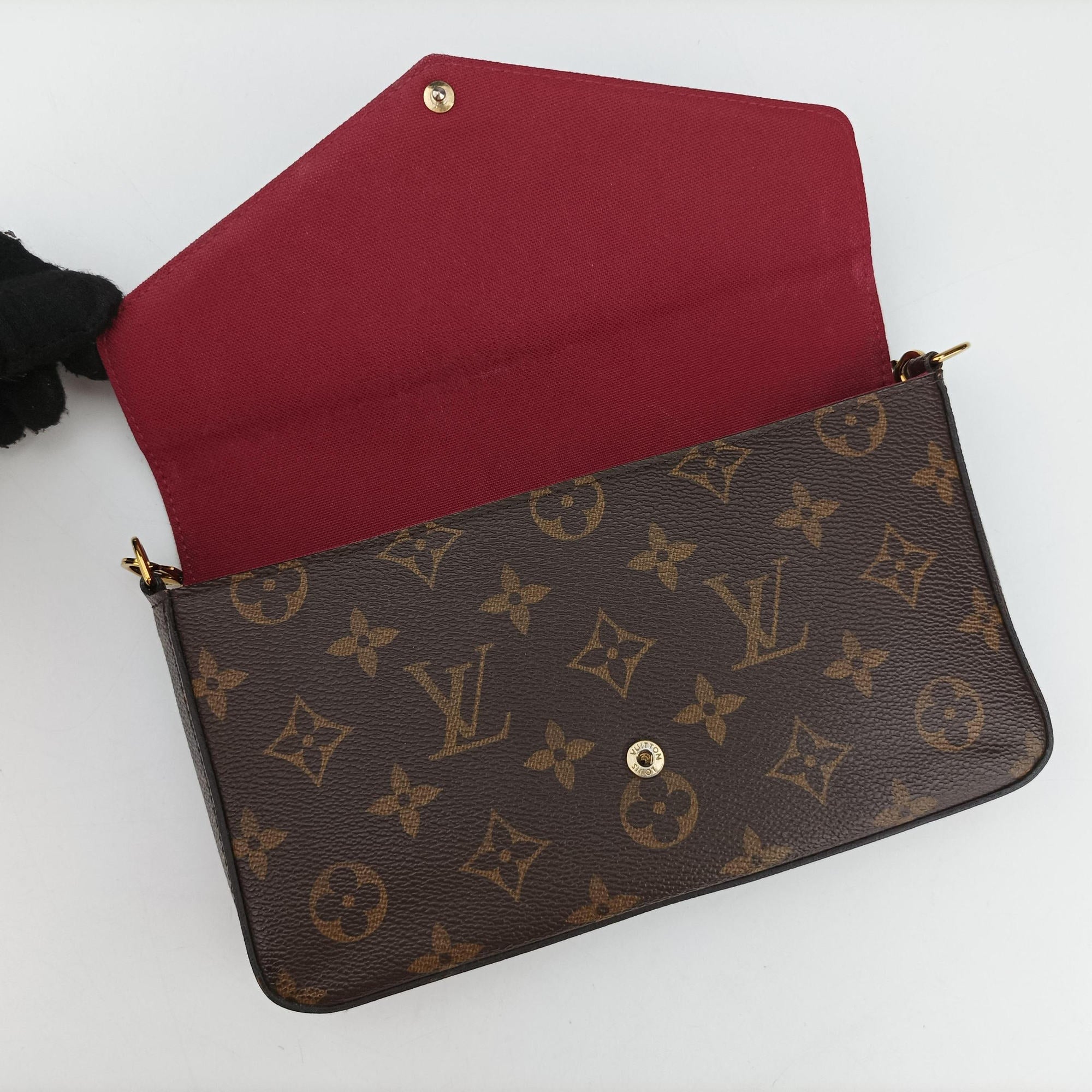 Pochette Felicie Brown Monogram Canvas M61276 CA0128ポシェット フェリシー モノグラム/ブラウン モノグラムキャンバス M61276 CA0128