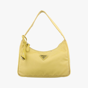 Re-Edition2000 Yellow nylon 1NE515 7/IRe-Edition 2000 トライアングルロゴ イエロー ナイロン 1NE515 7/I