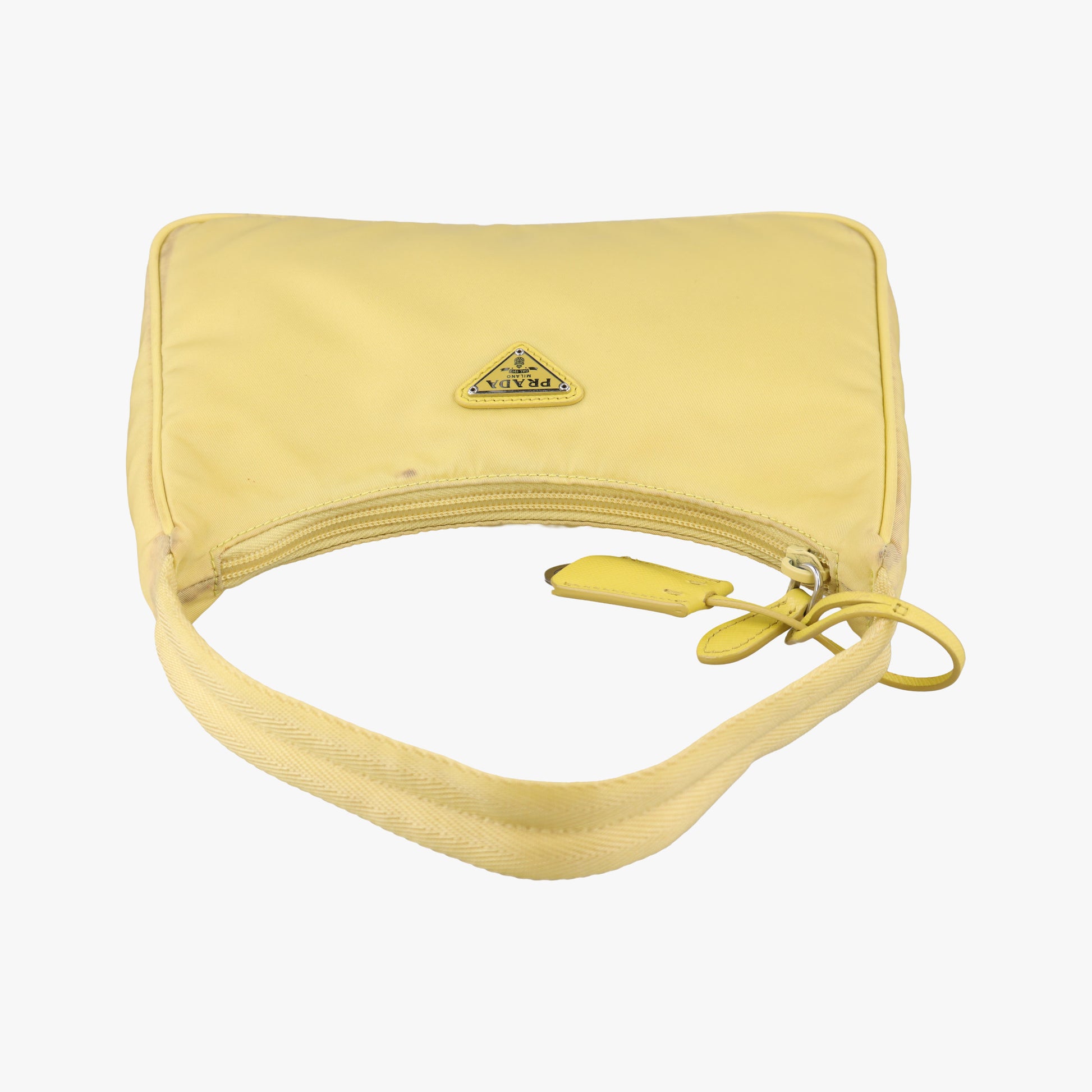 Re-Edition2000 Yellow nylon 1NE515 7/IRe-Edition 2000 トライアングルロゴ イエロー ナイロン 1NE515 7/I