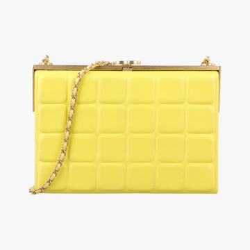 Chocolate Bar Yellow lambskin A94482 23642920チョコバー イエロー ラムスキン A94482 23642920
