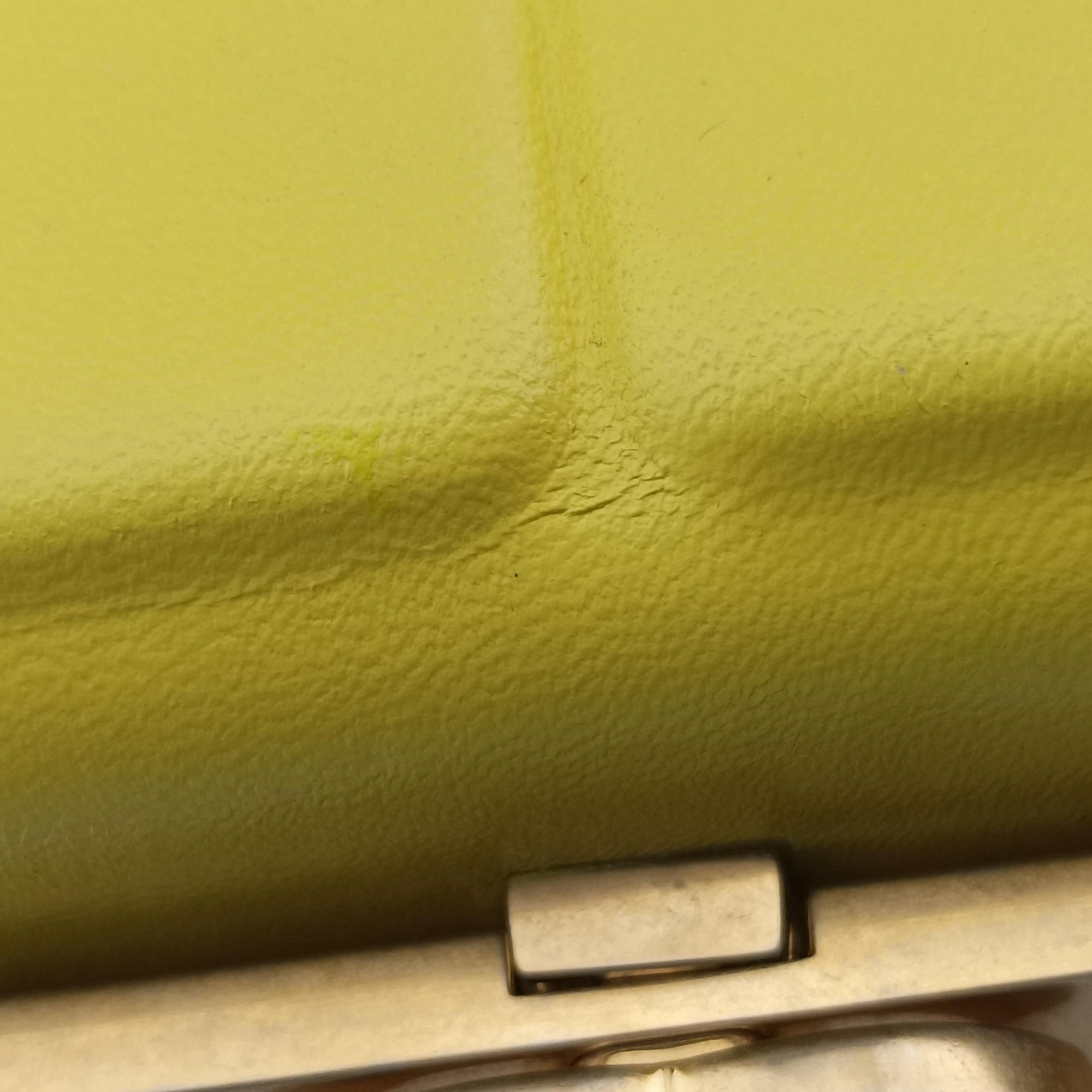 Chocolate Bar Yellow lambskin A94482 23642920チョコバー イエロー ラムスキン A94482 23642920