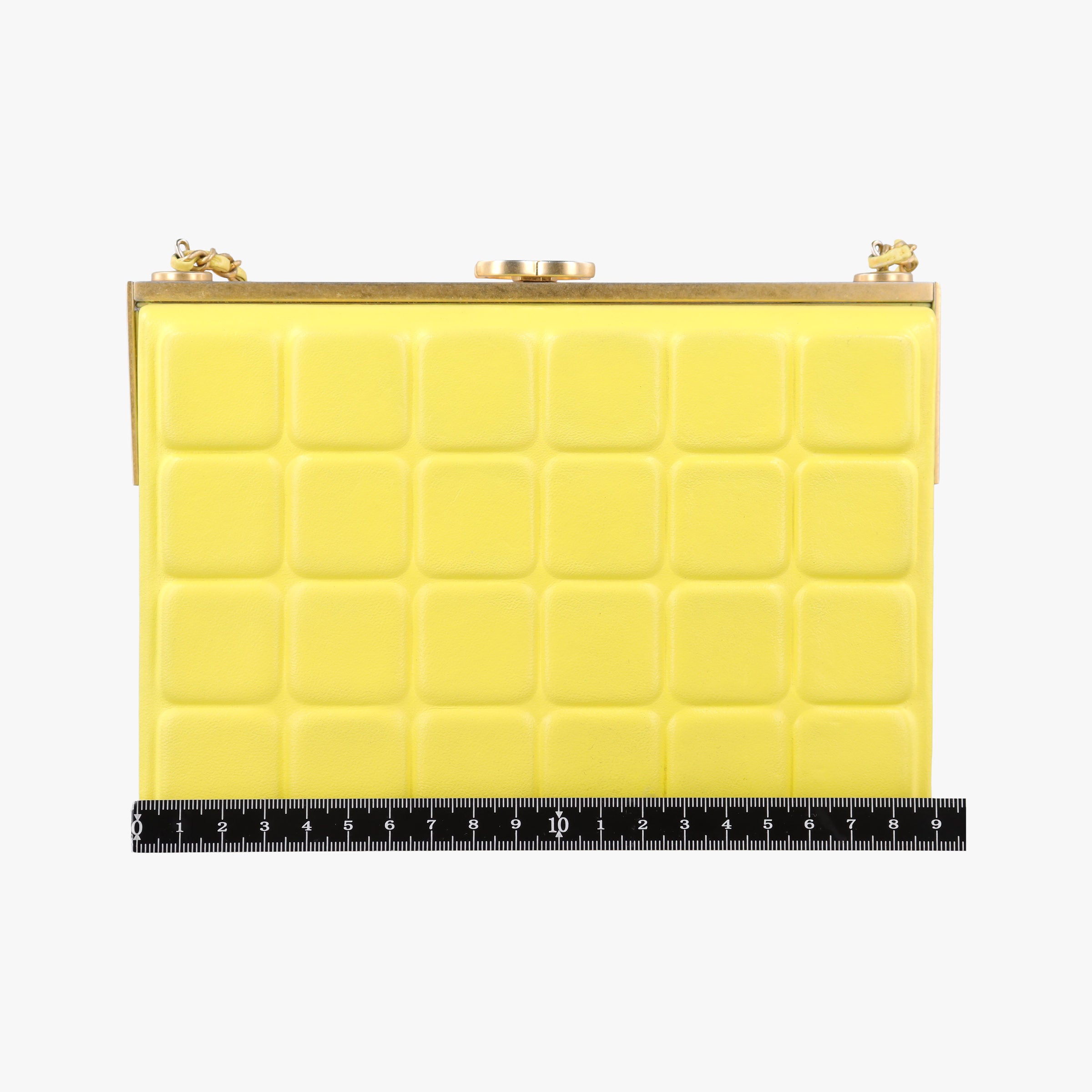 Chocolate Bar Yellow lambskin A94482 23642920チョコバー イエロー ラムスキン A94482 23642920