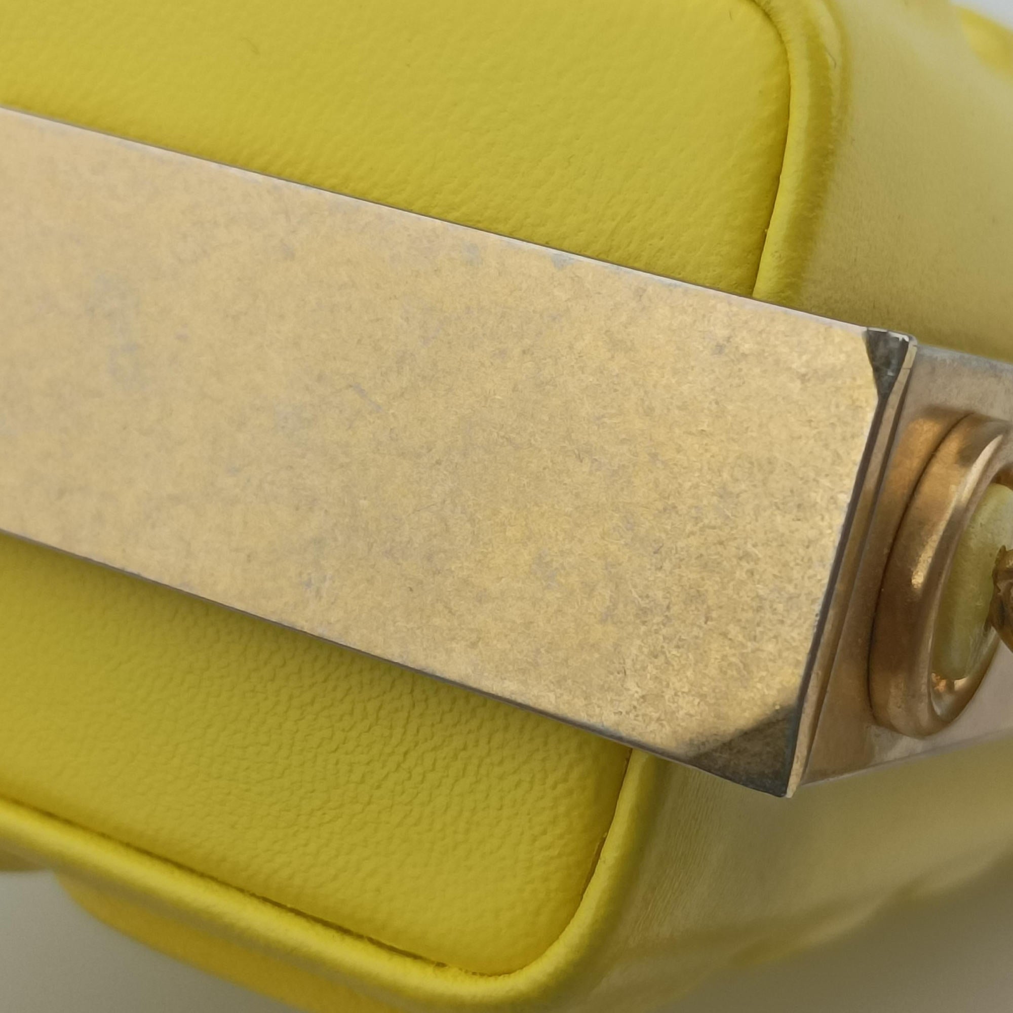 Chocolate Bar Yellow lambskin A94482 23642920チョコバー イエロー ラムスキン A94482 23642920