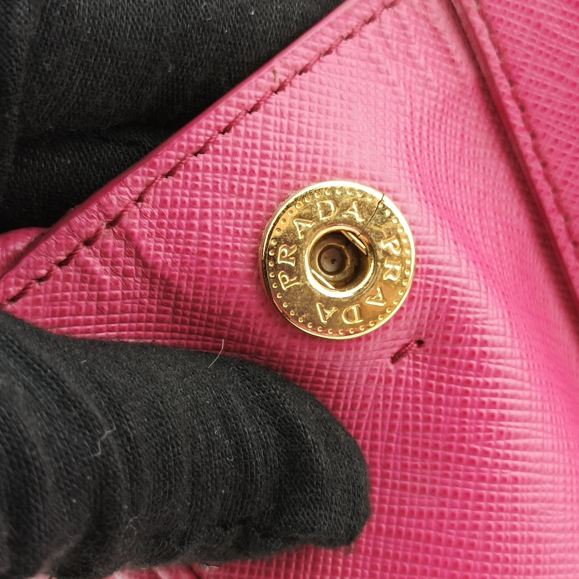 Galleria Pink SAFFIANO Leather BN1786 110ガレリア ピンク サフィアーノレザー BN1786 110