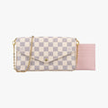 Pochette FeLICIE AZUR Damier Canvas N63106 MI3156ポシェットフェリシー アズール ダミエキャンバス N63106 MI3156