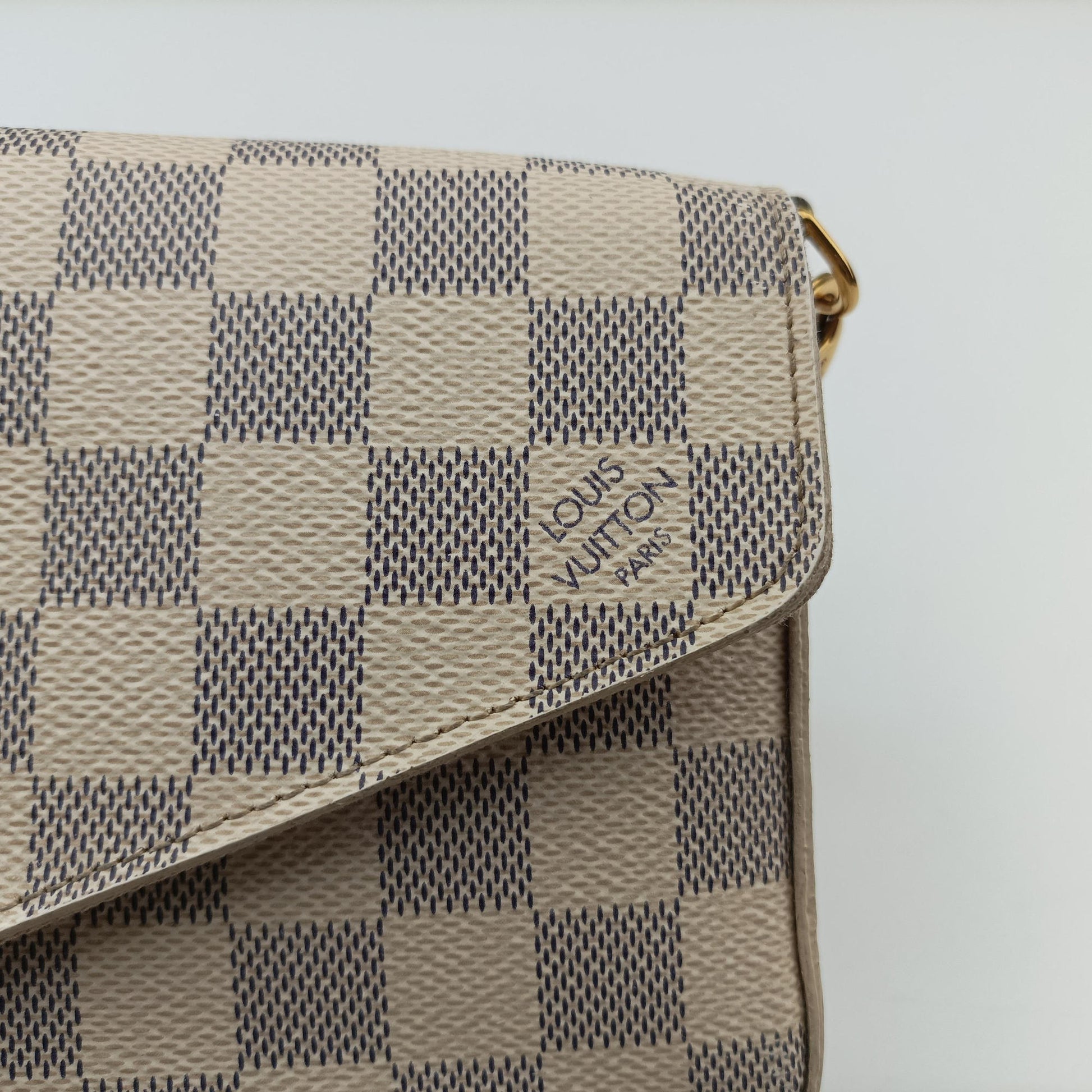 Pochette FeLICIE AZUR Damier Canvas N63106 MI3156ポシェットフェリシー アズール ダミエキャンバス N63106 MI3156