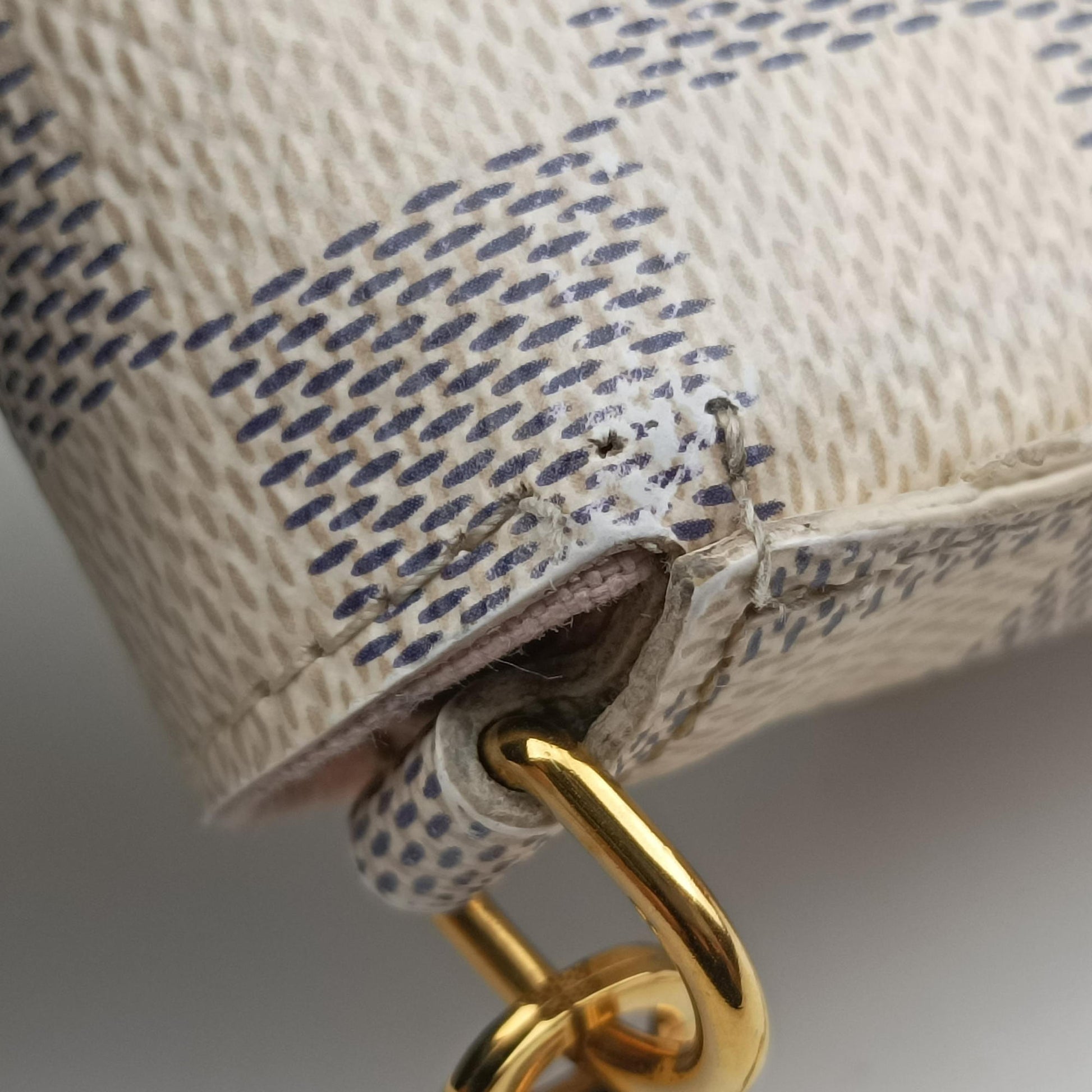 Pochette FeLICIE AZUR Damier Canvas N63106 MI3156ポシェットフェリシー アズール ダミエキャンバス N63106 MI3156