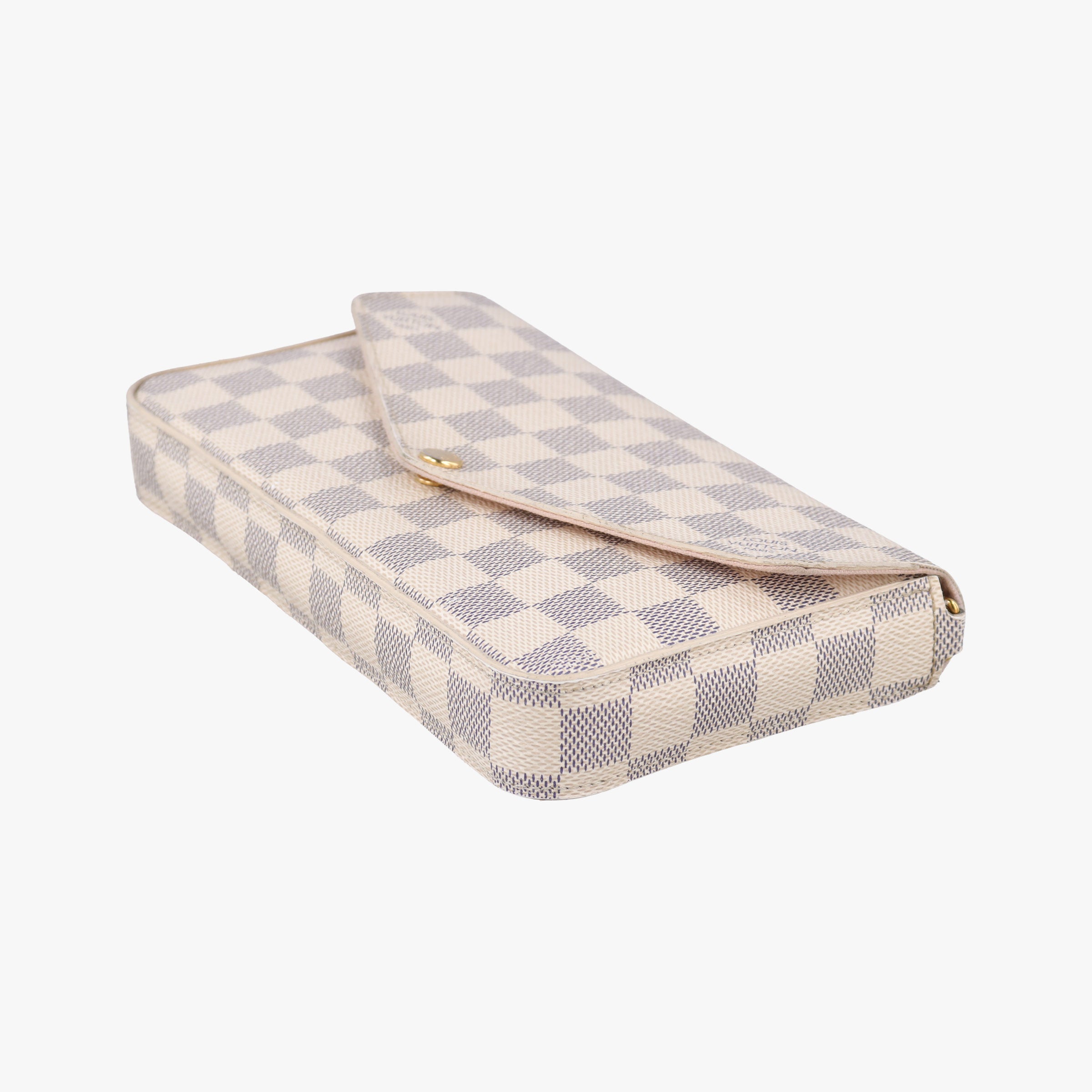 Pochette FeLICIE AZUR Damier Canvas N63106 MI3156ポシェットフェリシー アズール ダミエキャンバス N63106 MI3156