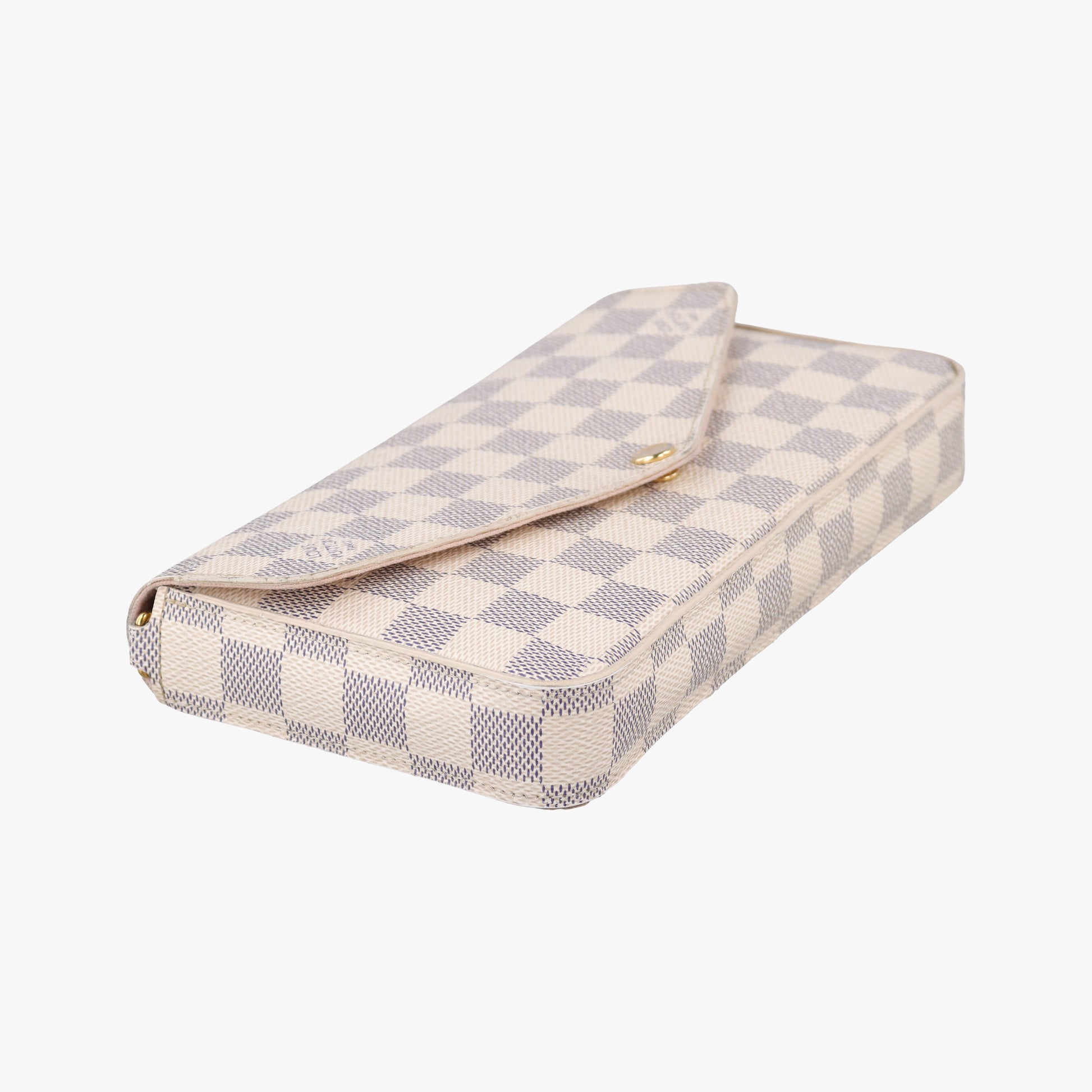 Pochette FeLICIE AZUR Damier Canvas N63106 MI3156ポシェットフェリシー アズール ダミエキャンバス N63106 MI3156