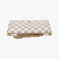 Pochette FeLICIE AZUR Damier Canvas N63106 MI3156ポシェットフェリシー アズール ダミエキャンバス N63106 MI3156
