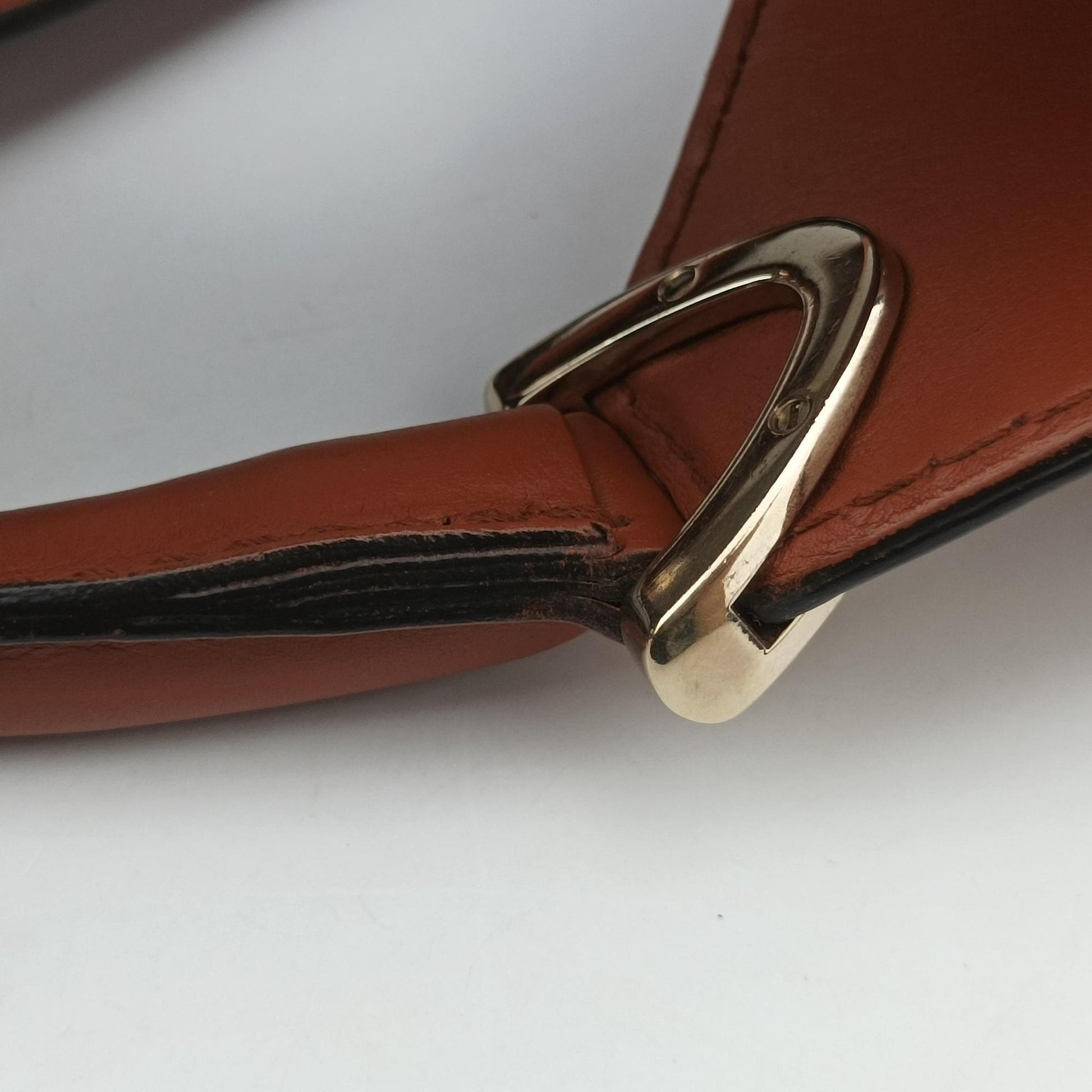 Stirrup Brown leather 277514 G016167349スターラップ ブラウン レザー 277514 G016167349