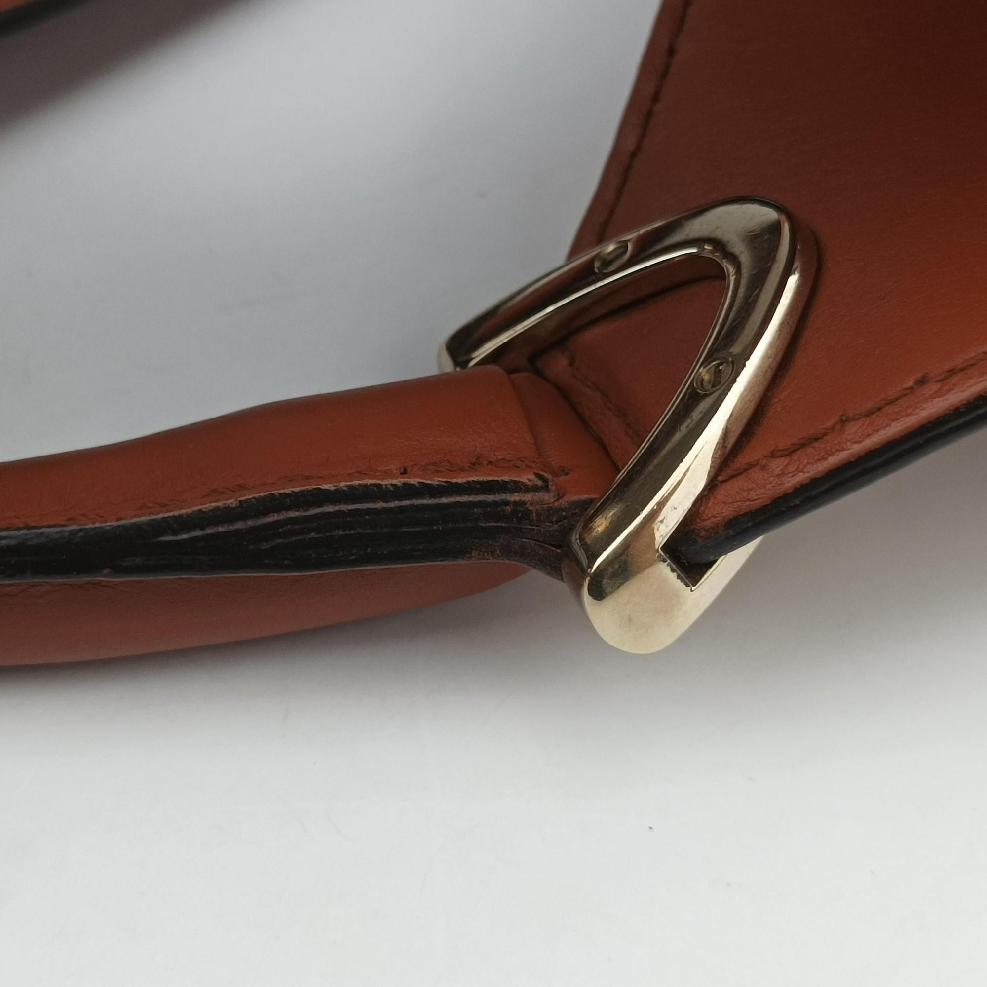 Stirrup Brown leather 277514 G016167349スターラップ ブラウン レザー 277514 G016167349