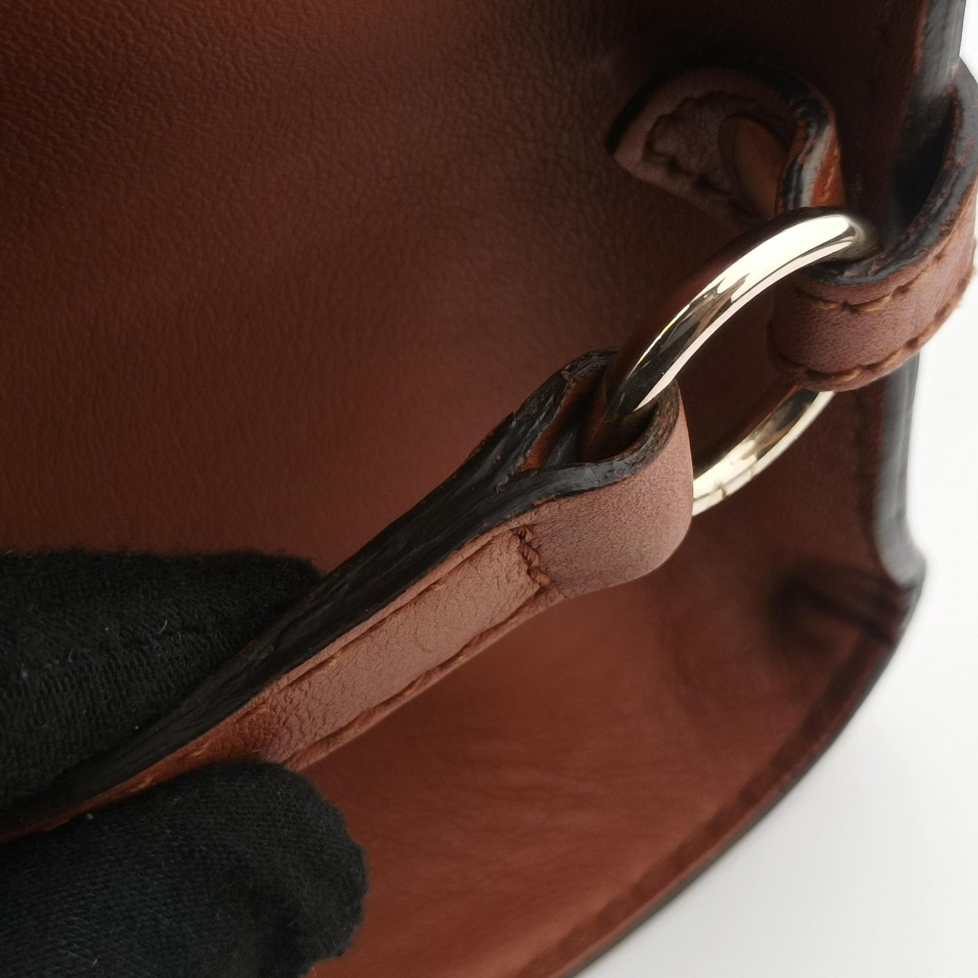 Stirrup Brown leather 277514 G016167349スターラップ ブラウン レザー 277514 G016167349