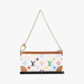Pochette Mira MM Pouch white Monogram Multicolor M60096 AA5018ポシェット ミラMM ブロン モノグラム マルチカラー M60096 AA5018