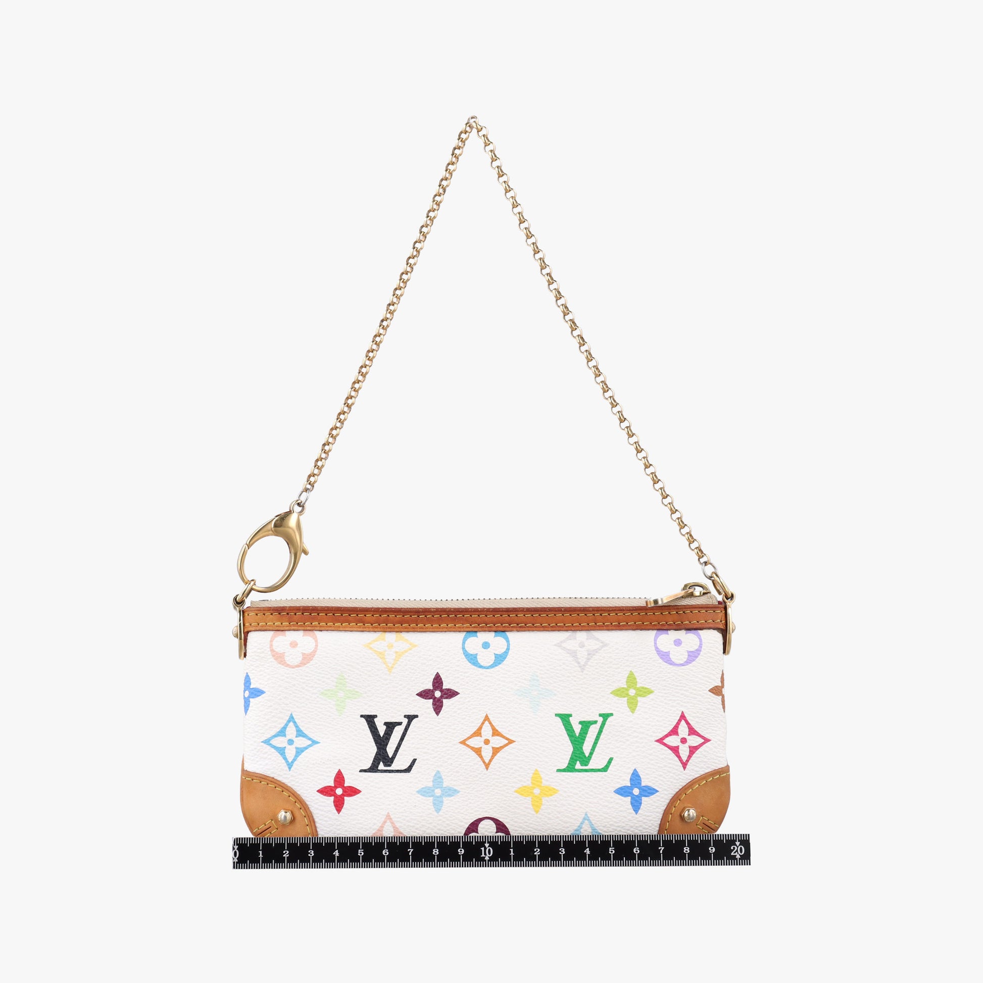 Pochette Mira MM Pouch white Monogram Multicolor M60096 AA5018ポシェット ミラMM ブロン モノグラム マルチカラー M60096 AA5018