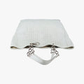Soft Lady Dior Canage INTRECCIATO Tote White lambskin 225-BM-1007ソフト レディディオール カナージュ イントレチャート トート ホワイト ラムスキン 225-BM-1007