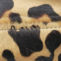 Leopard print mini pouch Beige x Black x Light Brown pony hair×leather 1NR016 42レオパード柄 ミニポーチ ベージュ×黒×ライトブラウン ハラコ×レザー 1NR016 42