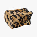 Leopard print mini pouch Beige x Black x Light Brown pony hair×leather 1NR016 42レオパード柄 ミニポーチ ベージュ×黒×ライトブラウン ハラコ×レザー 1NR016 42