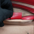 Queen Margaret White×Red×Blue×Pink Leather 476541 C023226076クイーン マーガレット ホワイト×レッド×ブルー×ピンク レザー 476541 C023226076