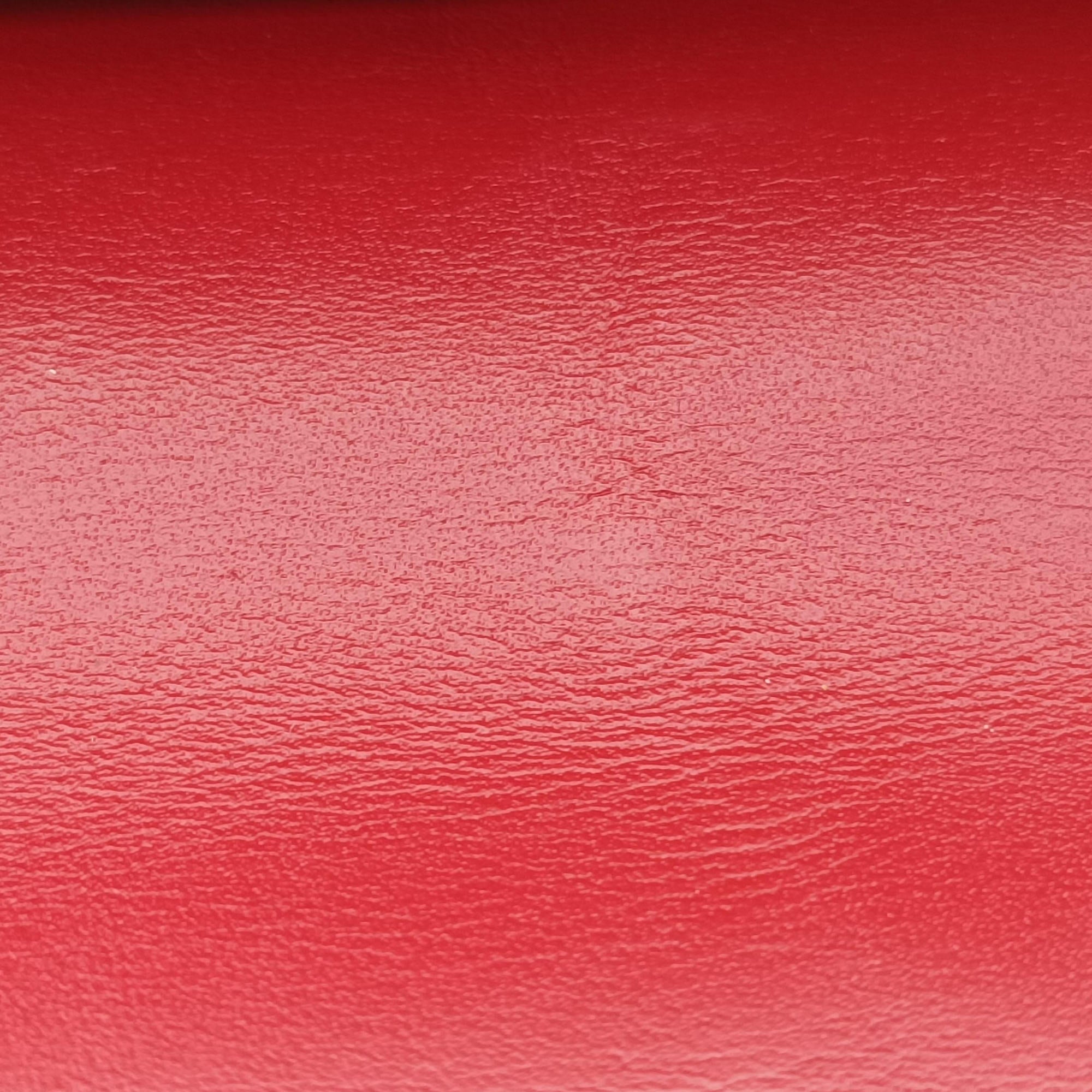Queen Margaret White×Red×Blue×Pink Leather 476541 C023226076クイーン マーガレット ホワイト×レッド×ブルー×ピンク レザー 476541 C023226076