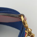 Queen Margaret White×Red×Blue×Pink Leather 476541 C023226076クイーン マーガレット ホワイト×レッド×ブルー×ピンク レザー 476541 C023226076