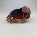 Queen Margaret White×Red×Blue×Pink Leather 476541 C023226076クイーン マーガレット ホワイト×レッド×ブルー×ピンク レザー 476541 C023226076