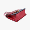 Queen Margaret White×Red×Blue×Pink Leather 476541 C023226076クイーン マーガレット ホワイト×レッド×ブルー×ピンク レザー 476541 C023226076